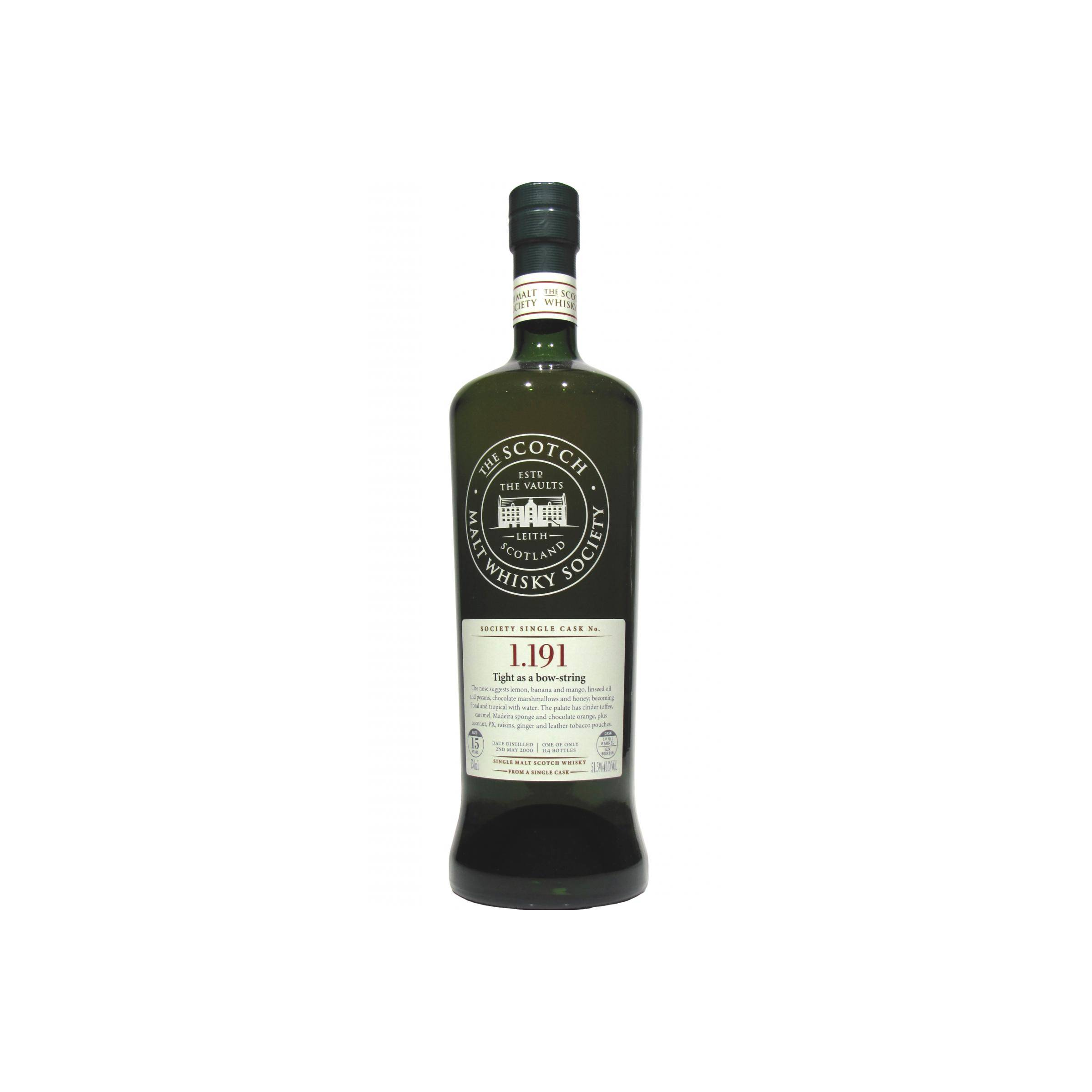 The Scotch Malt Whisky Society 2000 15 Years Single Malt Whisky