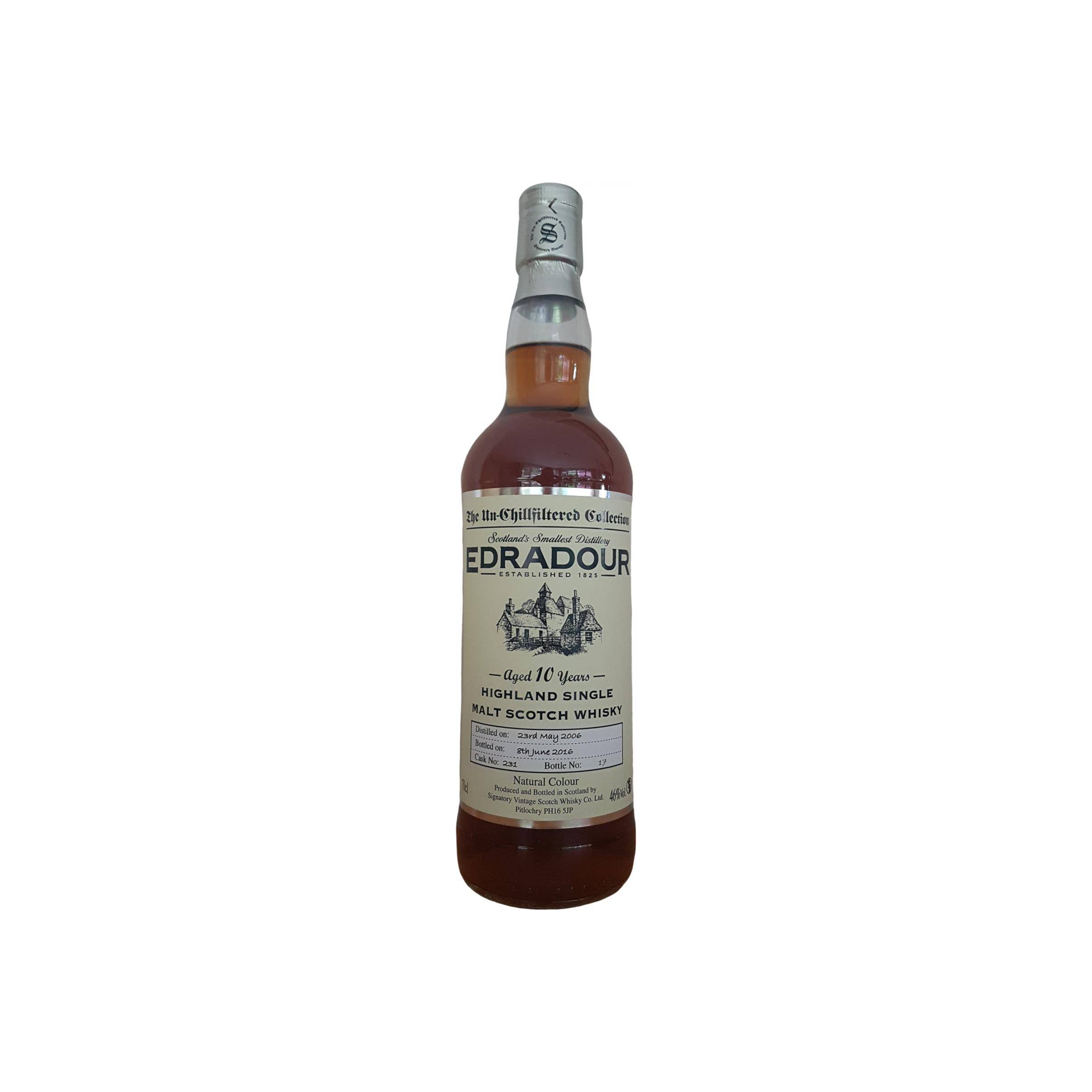 Edradour The Un-Chillfiltered Collection 2006 10 Years Single Malt Whisky
