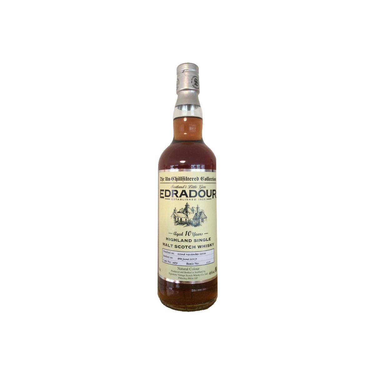 Edradour The Un-Chillfiltered Collection 2006 10 Years Single Malt Whisky