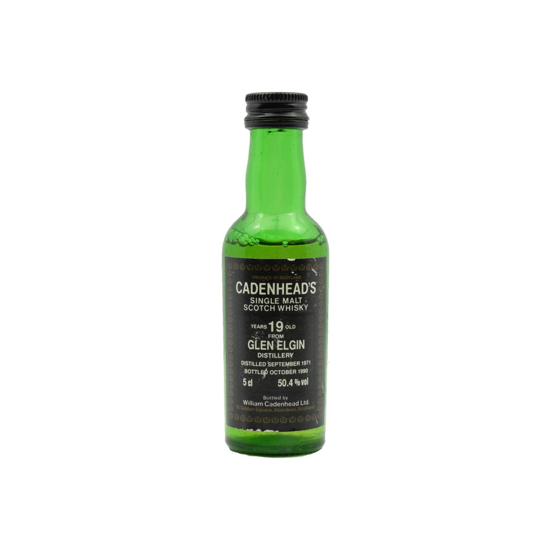 Glen Elgin Miniature 1971 19 Years Single Malt Whisky 2