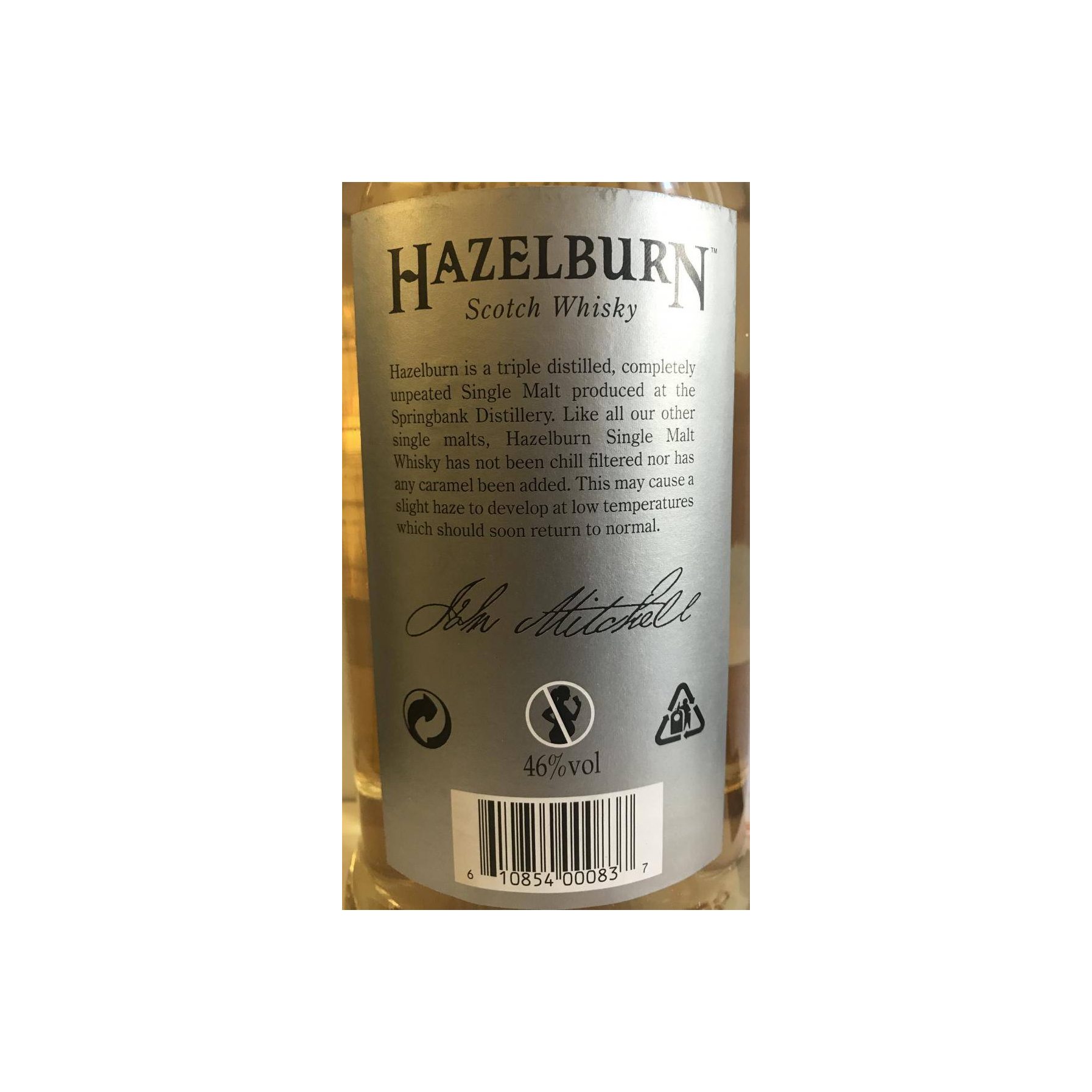 Hazelburn 10 Years Single Malt Whisky 2