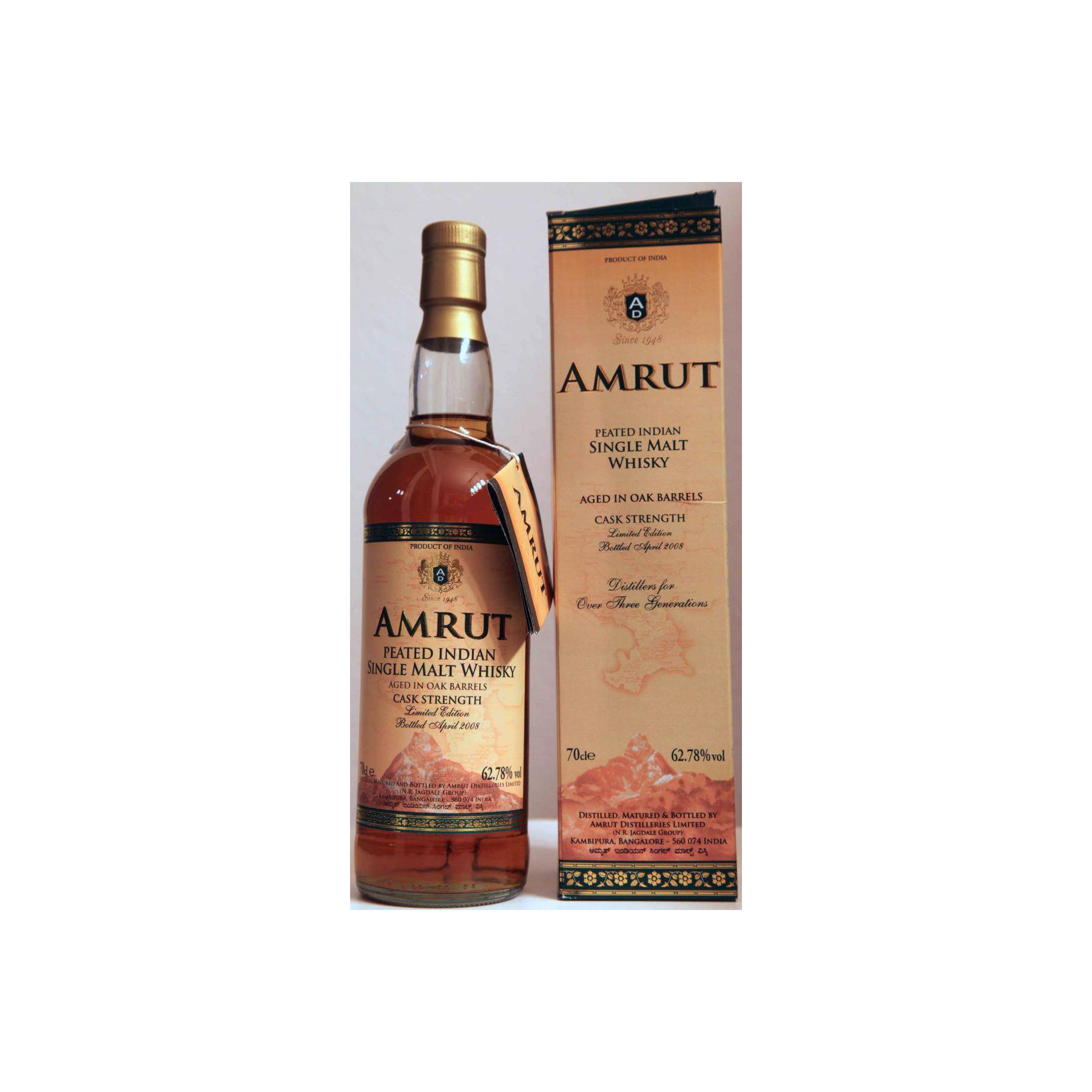 Amrut Cask Strength Collection Single Malt Whisky 3