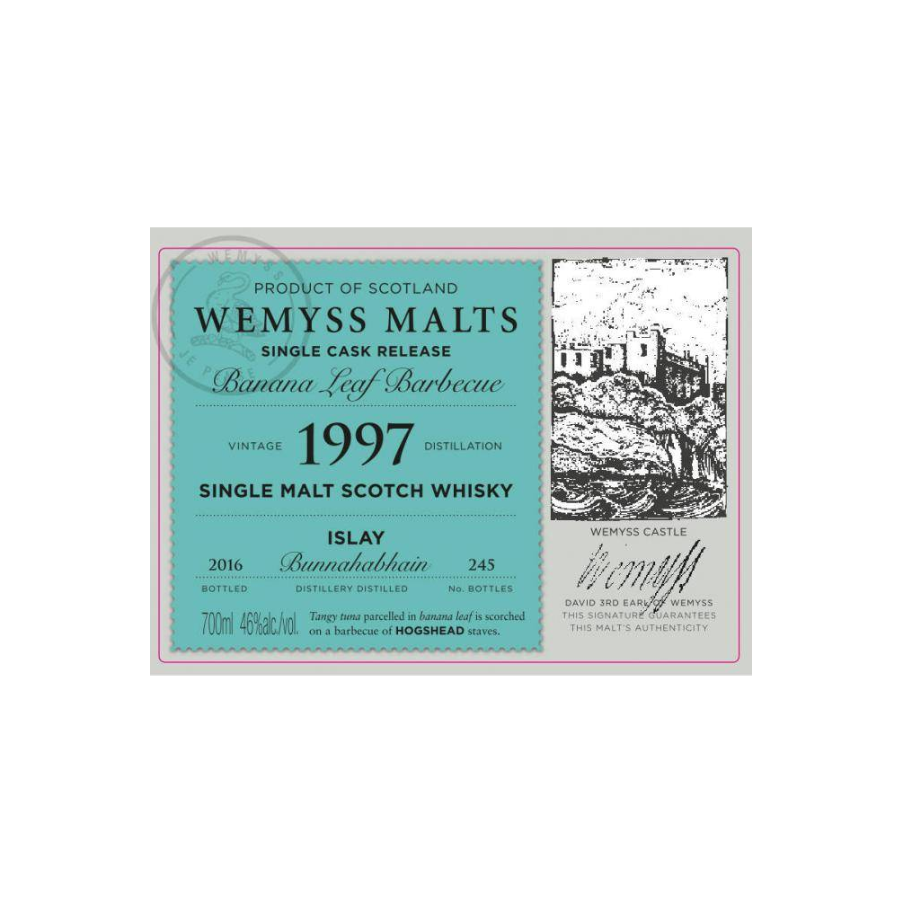 Bunnahabhain 1997 19 Years Single Malt Whisky 2