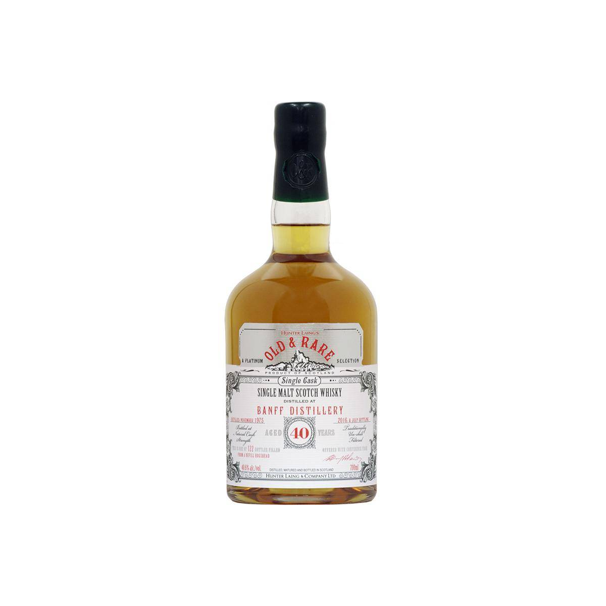 Banff 1975 40 Years Single Malt Whisky