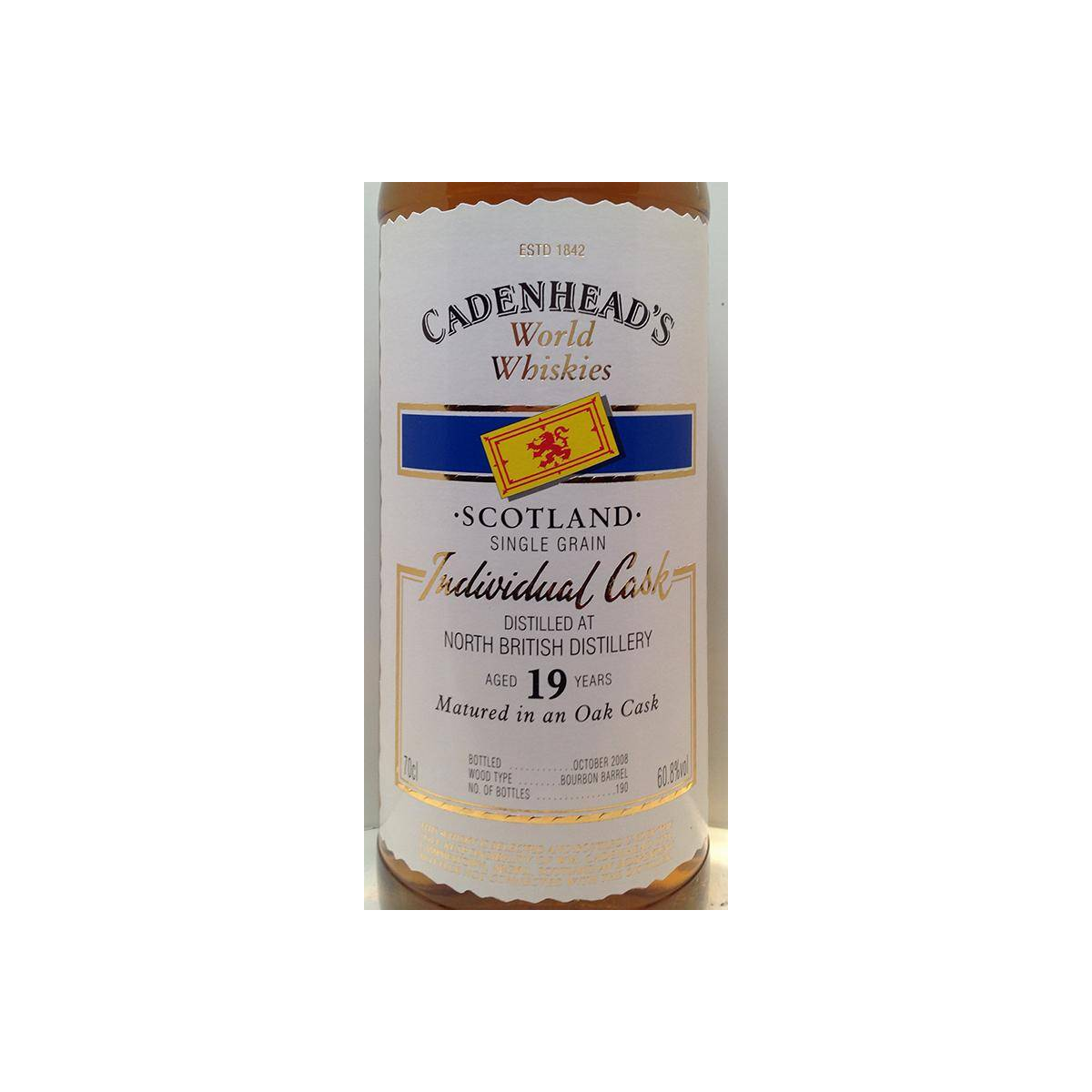 North British 19 Years Single Grain Whisky 2