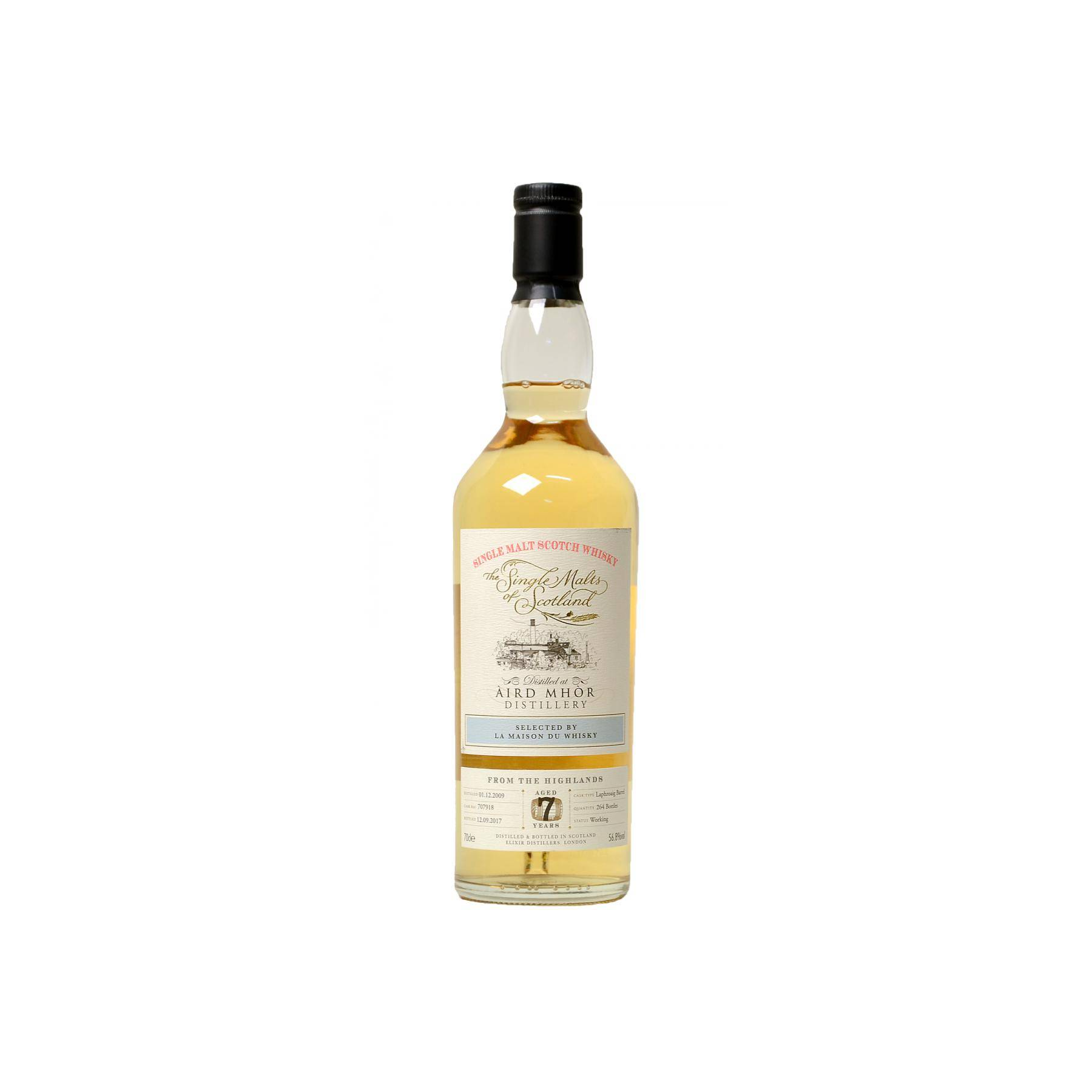 Ardmore The Single Malts of Scotland 2009 7 Years Single Malt Whisky