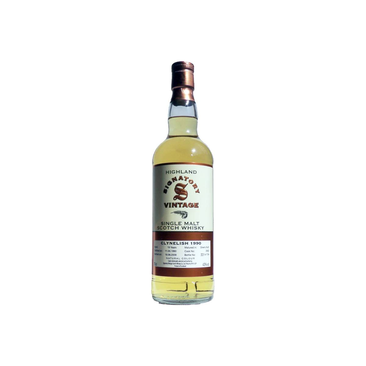 Clynelish Vintage Collection 1990 19 Years Single Malt Whisky
