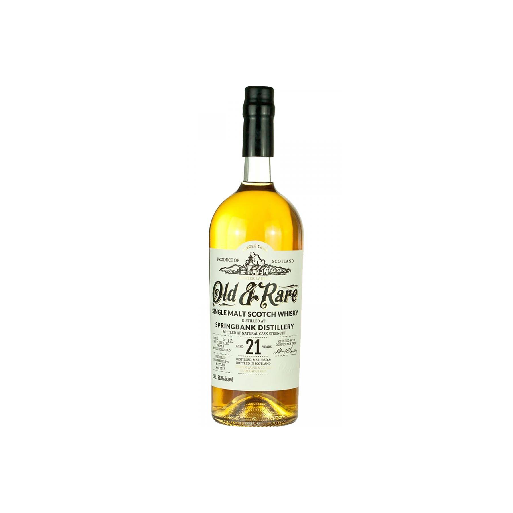 Springbank 1995 21 Years Single Malt Whisky