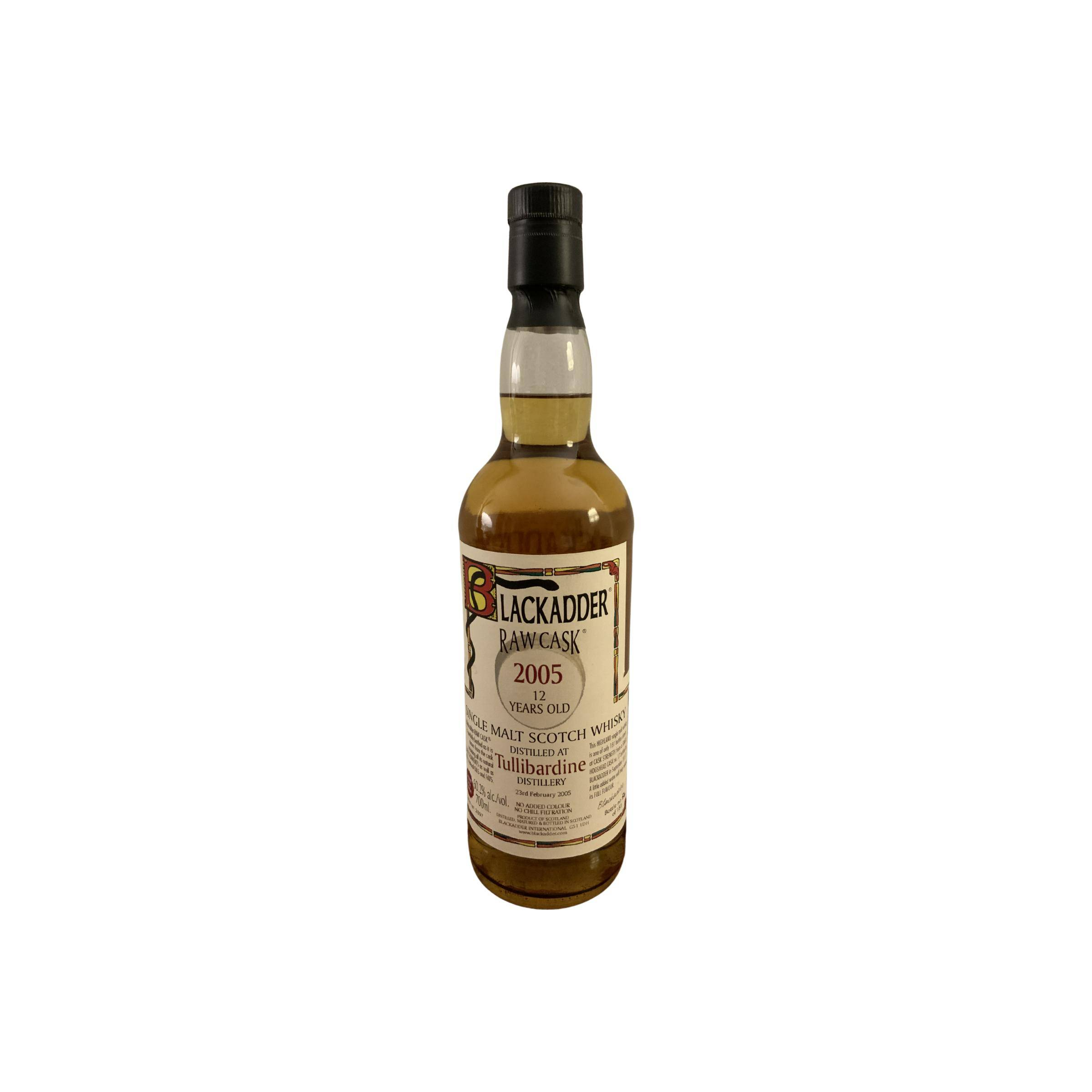 Tullibardine Raw Cask 2005 12 Years Single Malt Whisky