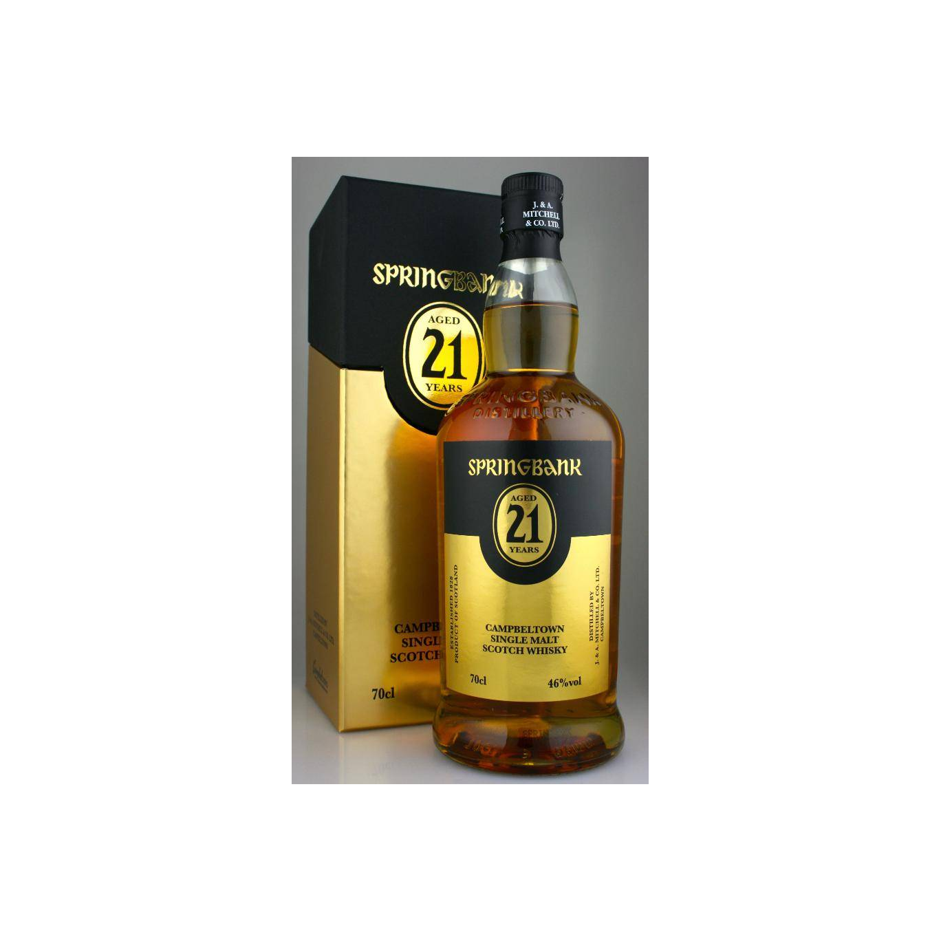 Springbank 21 Years Single Malt Whisky 2