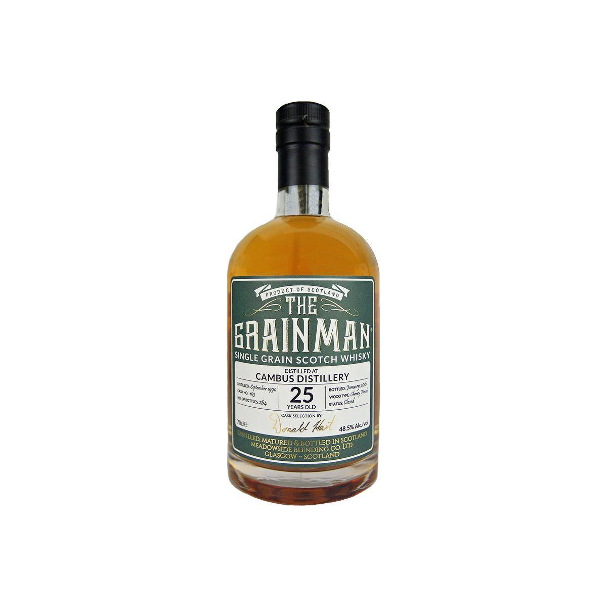 Cambus 1990 25 Years Single Grain Whisky