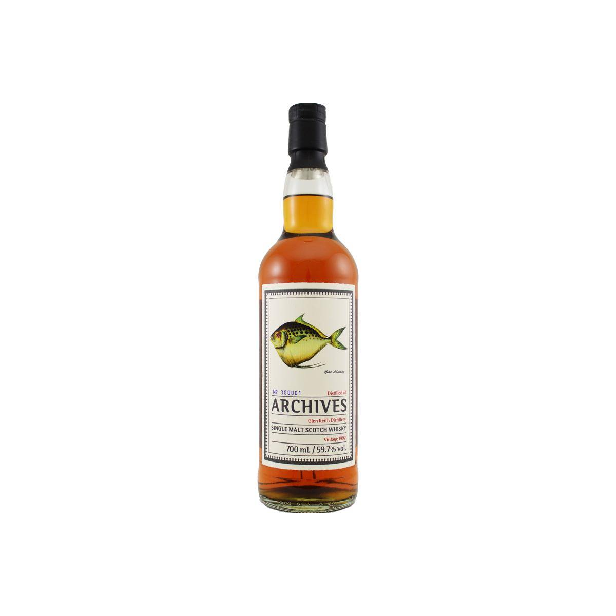 Glen Keith 1992 24 Years Single Malt Whisky