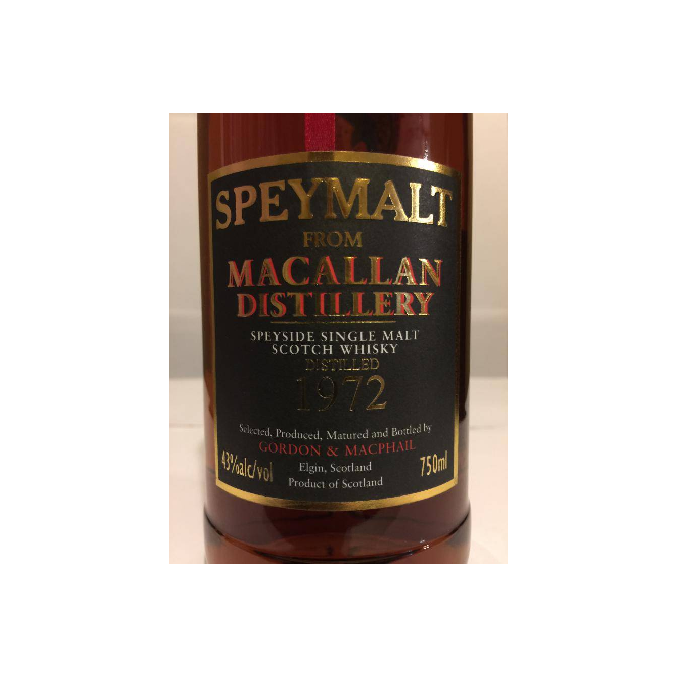 The Macallan 1972 36 Years Single Malt Whisky 3