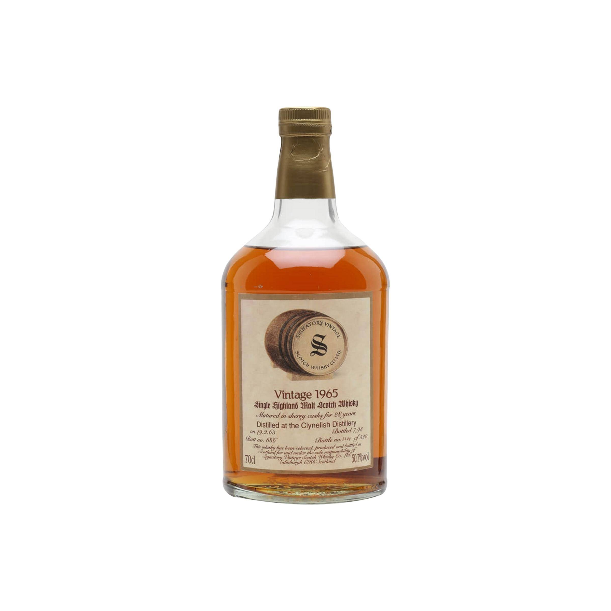 Clynelish Vintage Collection - Dumpy 1965 28 Years Single Malt Whisky