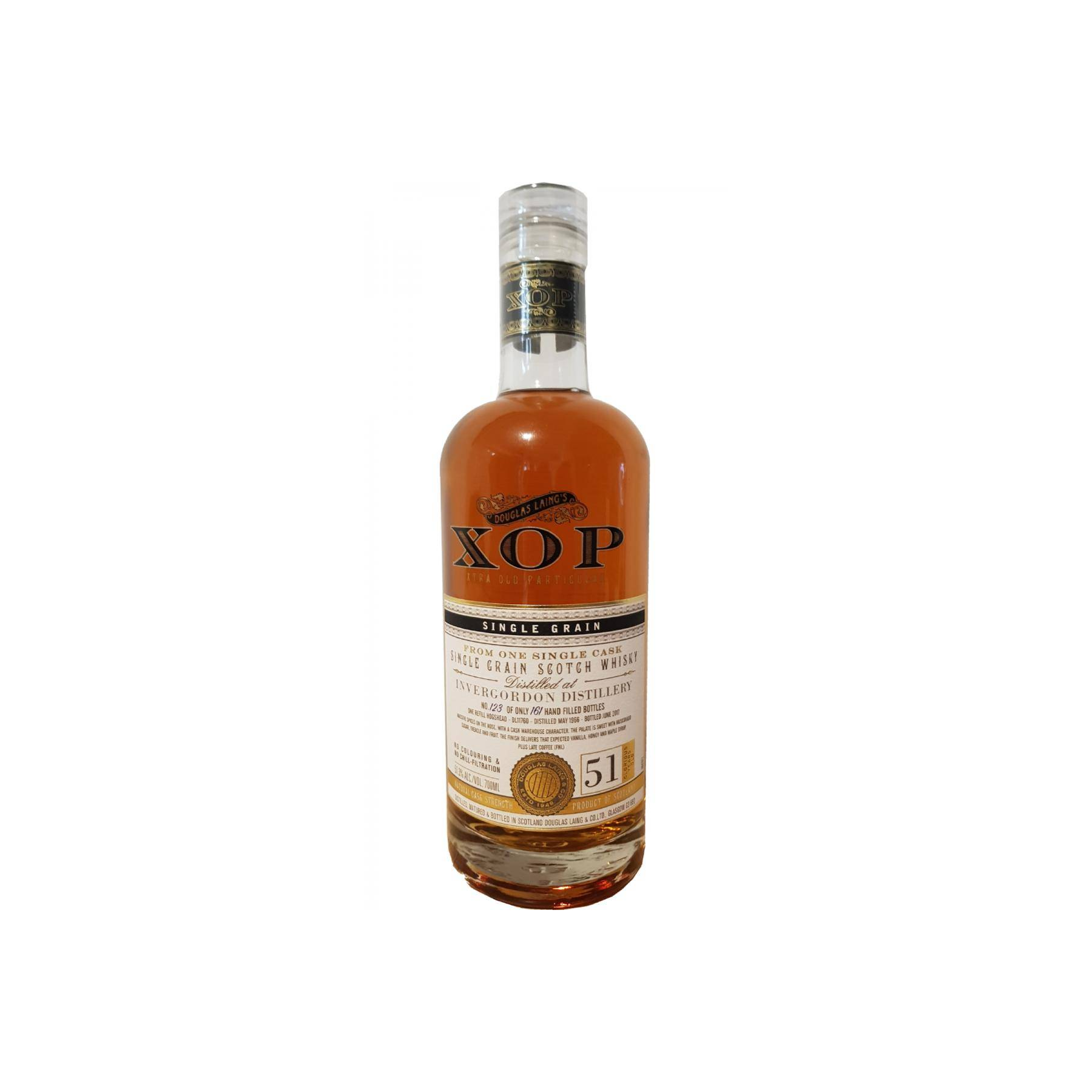 Invergordon 1966 51 Years Single Grain Whisky