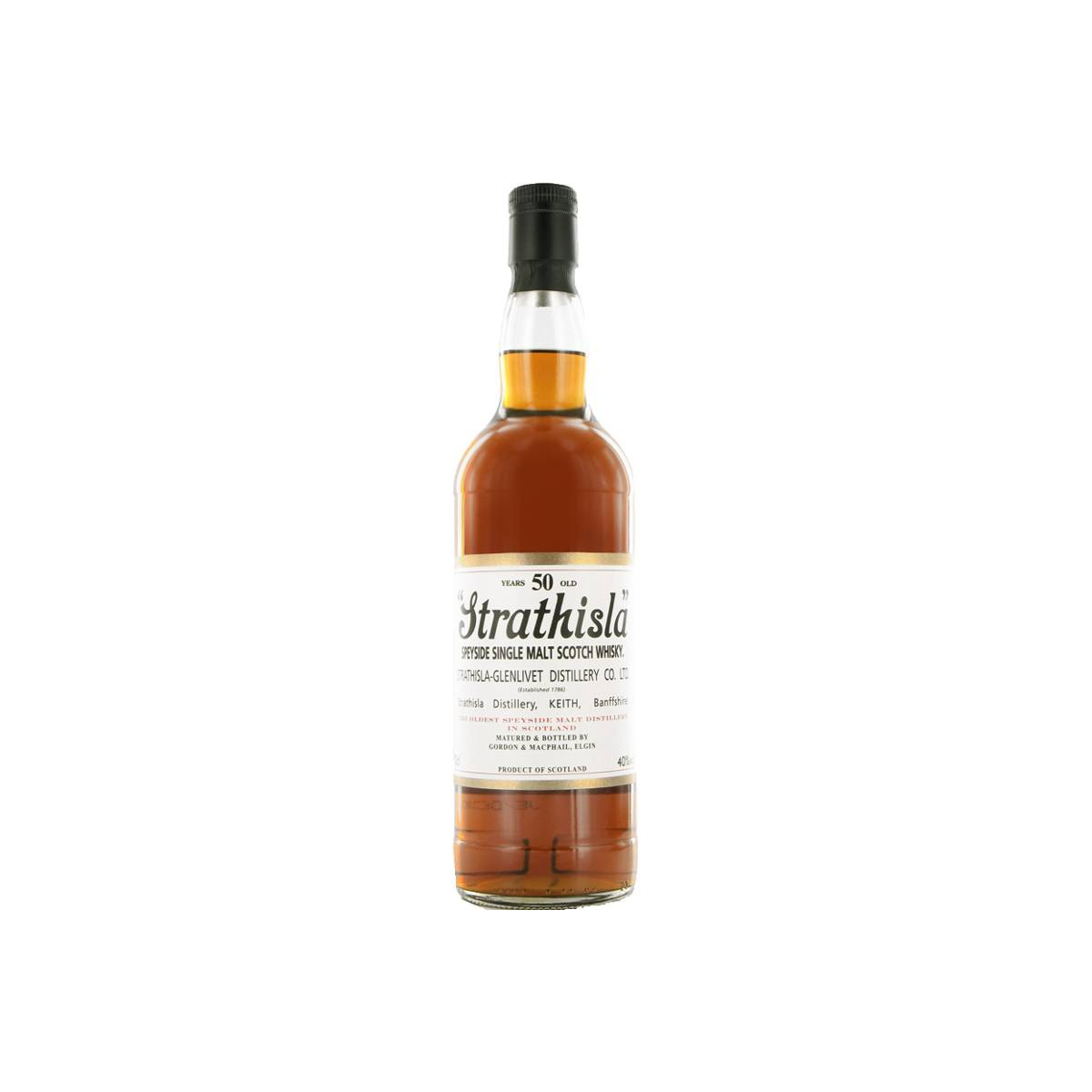 Strathisla Licensed Bottling 50 Years Single Malt Whisky