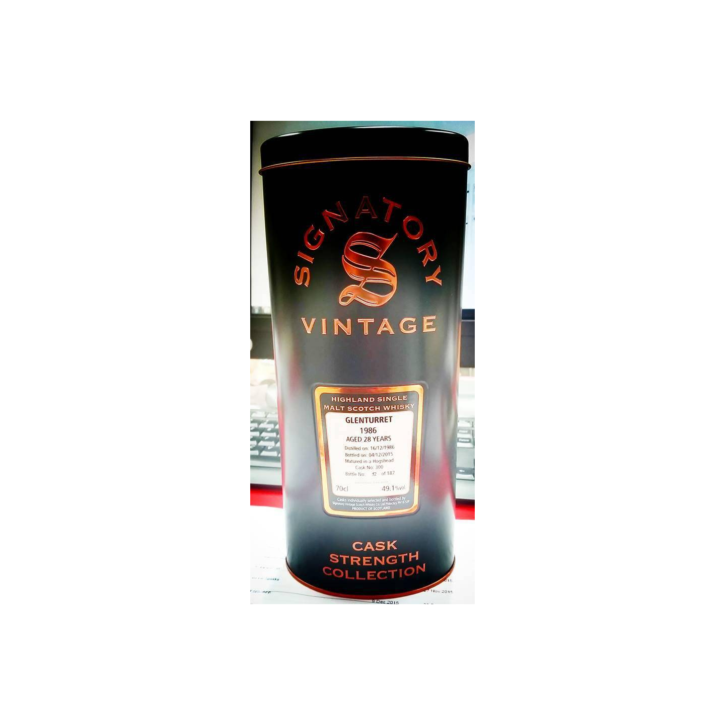 The Glenturret Cask Strength Collection 1986 28 Years Single Malt Whisky 2