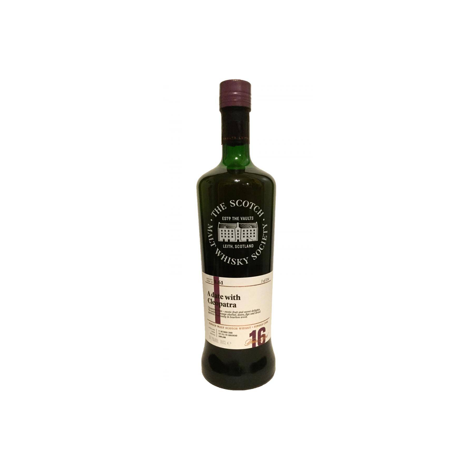 The Scotch Malt Whisky Society 2000 16 Years Single Malt Whisky