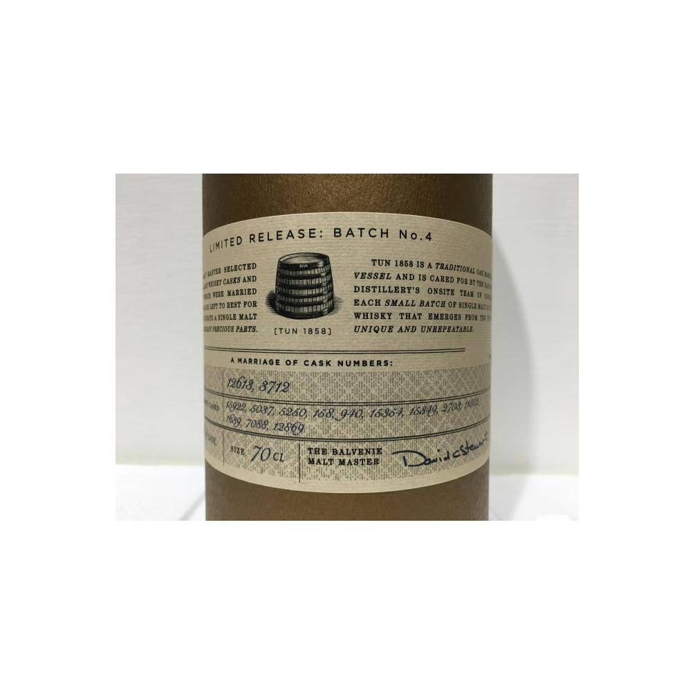The Balvenie Single Malt Whisky 3