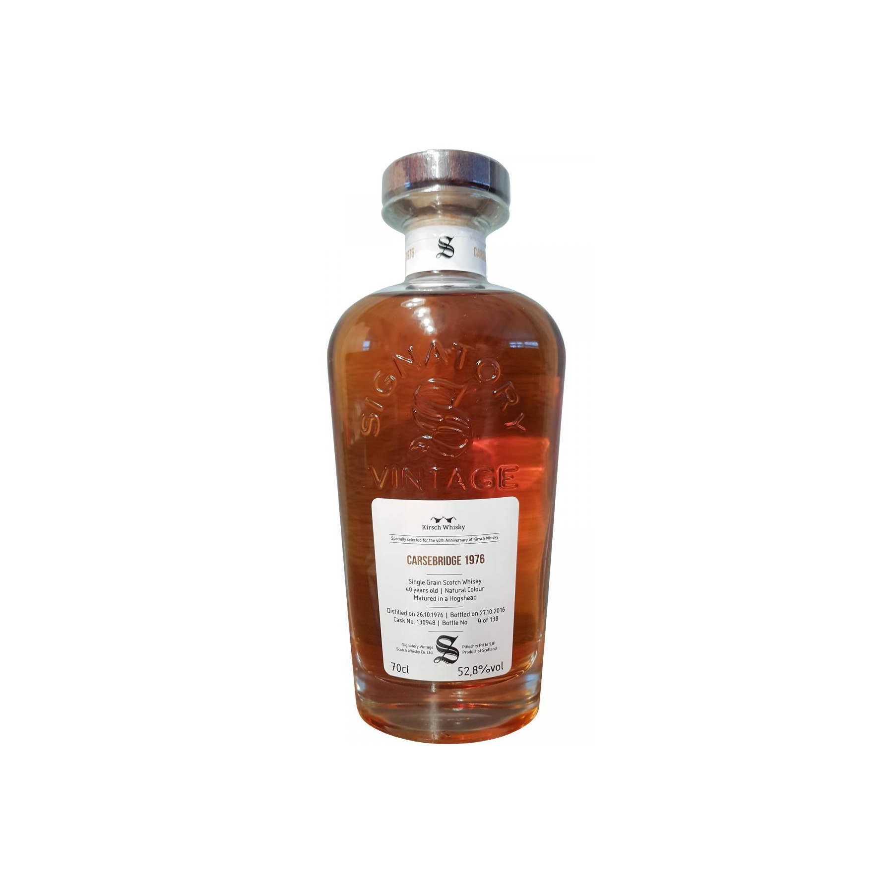 Carsebridge Cask Strength Collection 1976 40 Years Single Grain Whisky