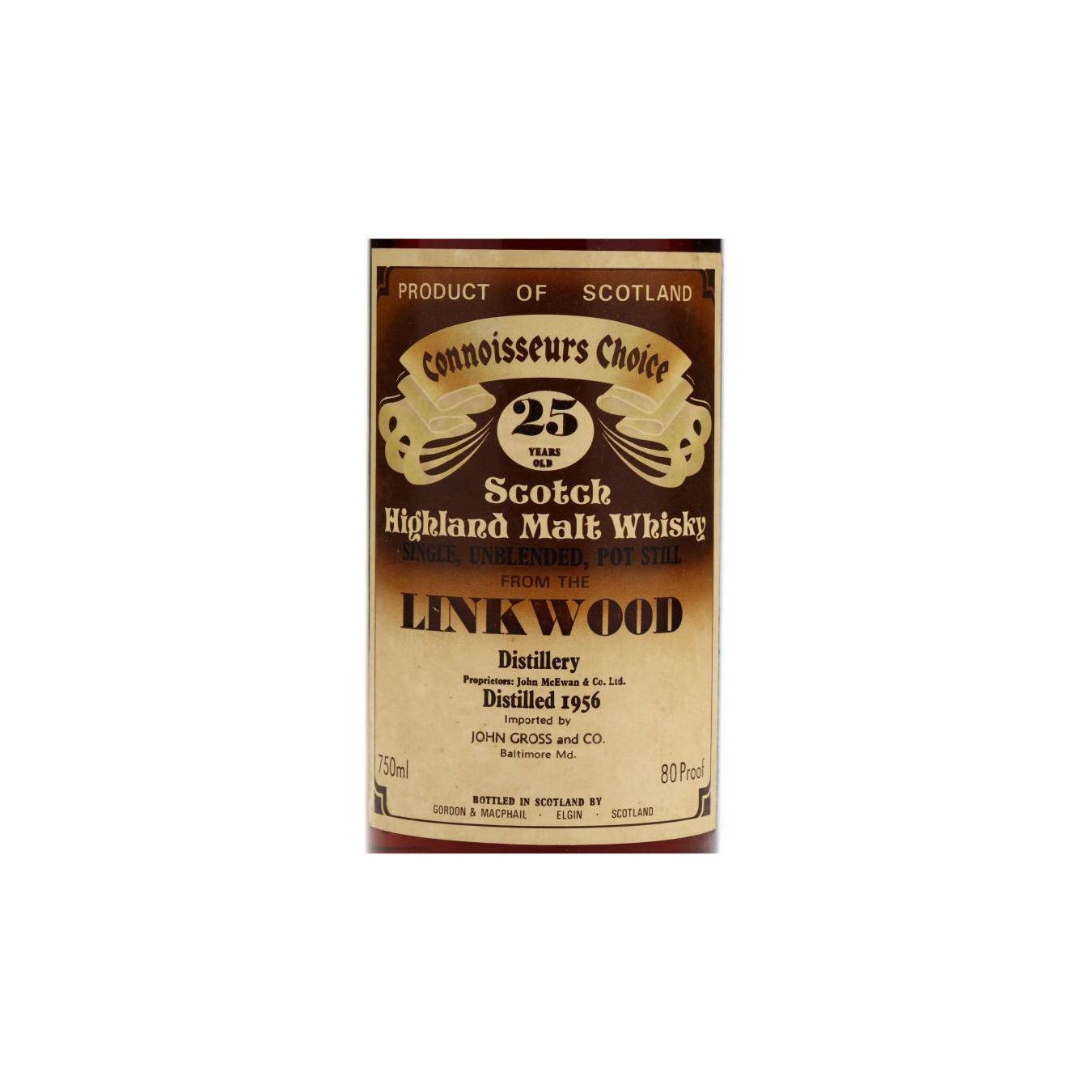 Linkwood Connoisseurs Choice 1956 25 Years Single Malt Whisky 2