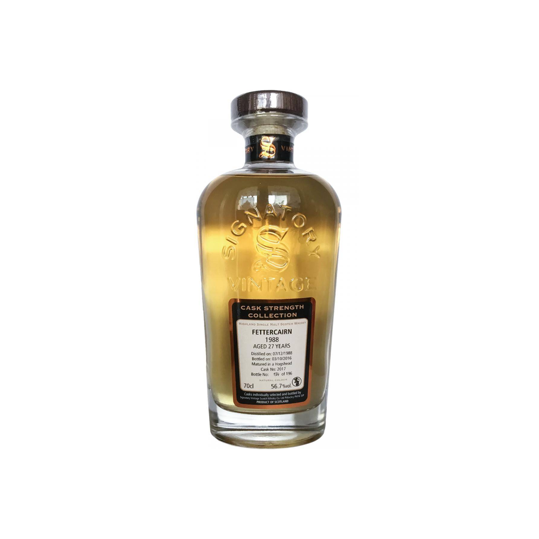 Fettercairn Cask Strength Collection 1988 27 Years Single Malt Whisky