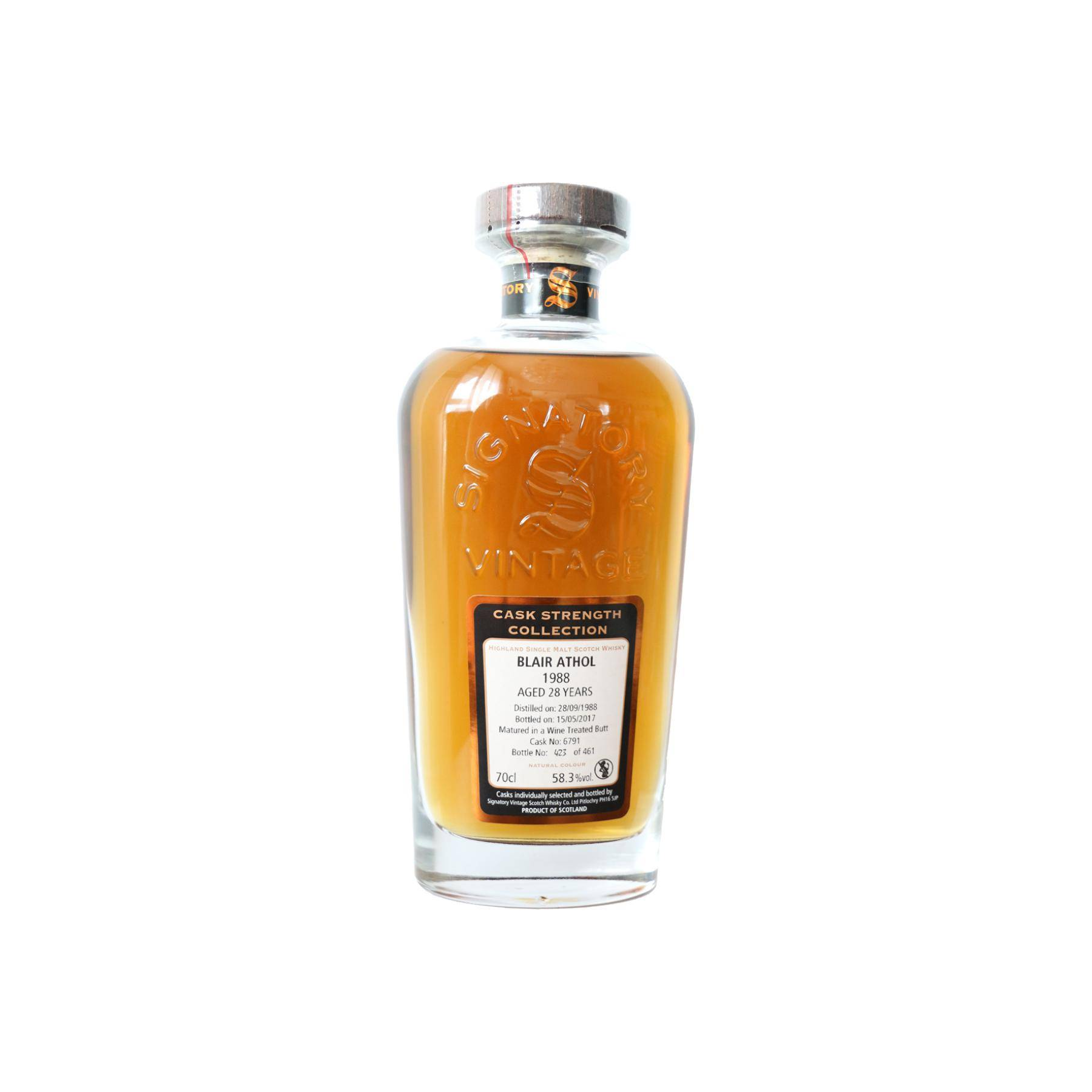 Blair Athol Cask Strength Collection 1988 28 Years Single Malt Whisky