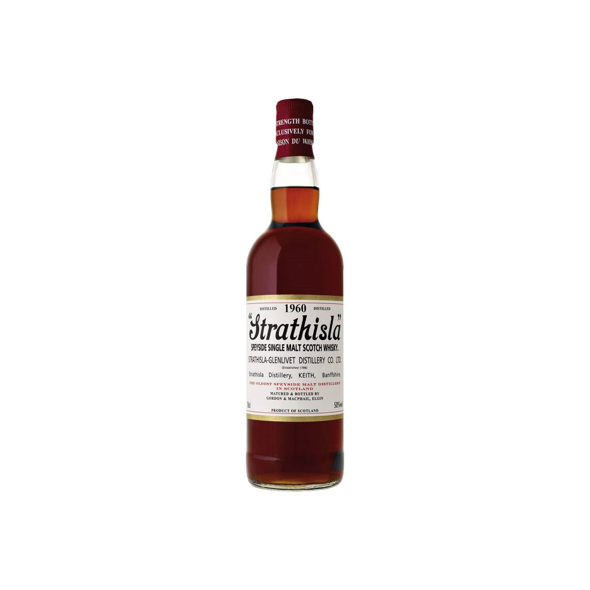 Strathisla Licensed Bottling 1960 49 Years Single Malt Whisky