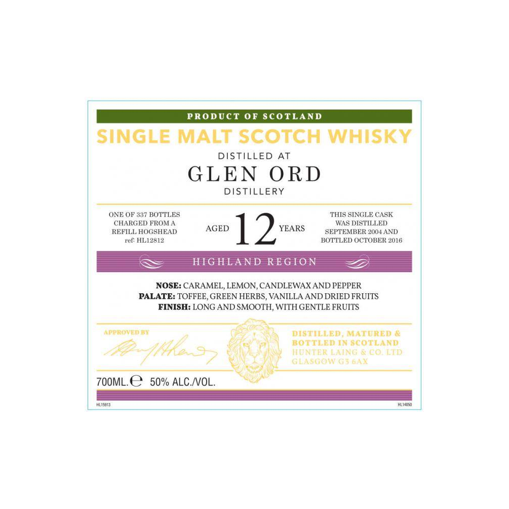 Glen Ord Old Malt Cask 2004 12 Years Single Malt Whisky 3