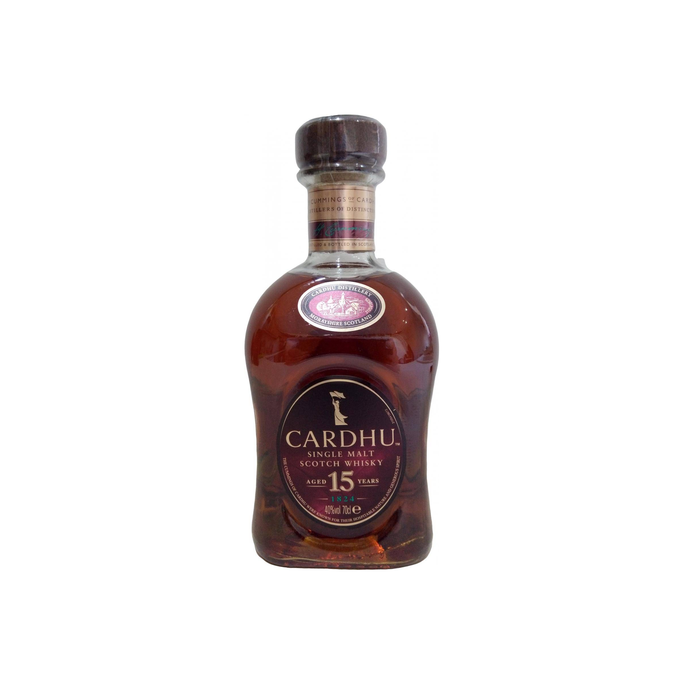 Cardhu 15 Years Single Malt Whisky