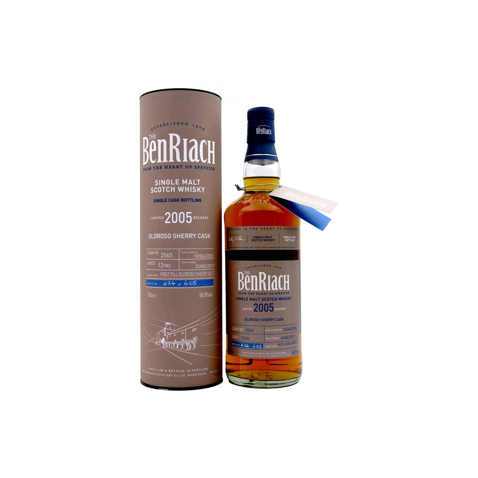 BenRiach 2005 12 Years Single Malt Whisky 2
