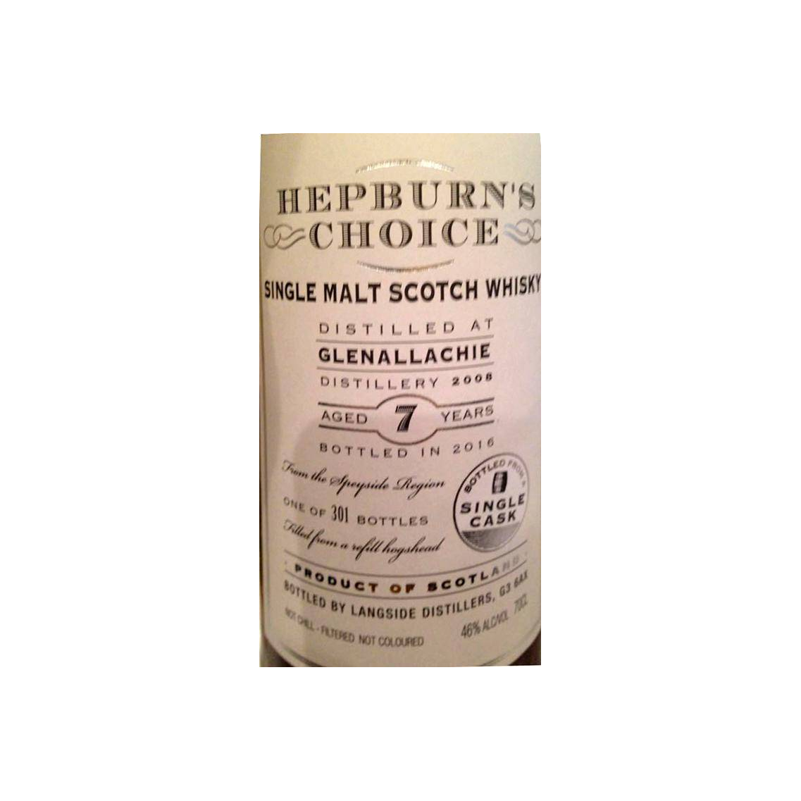 The GlenAllachie 2008 7 Years Single Malt Whisky 2