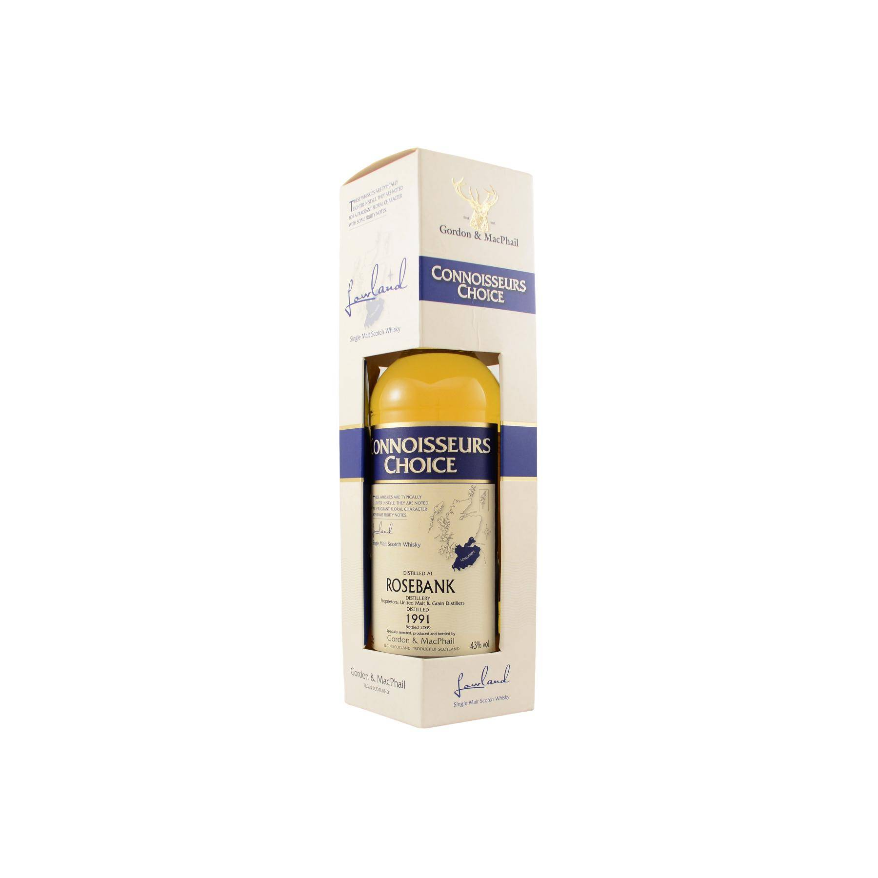 Rosebank Connoisseurs Choice 1991 17 Years Single Malt Whisky 3