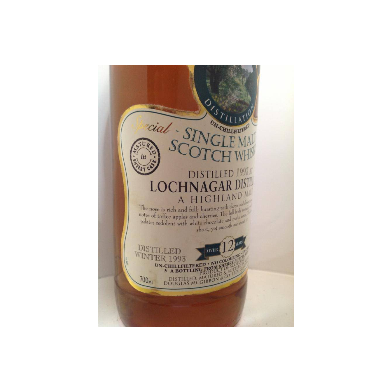 Royal Lochnagar McGibbon's Provenance 1993 12 Years Single Malt Whisky 2