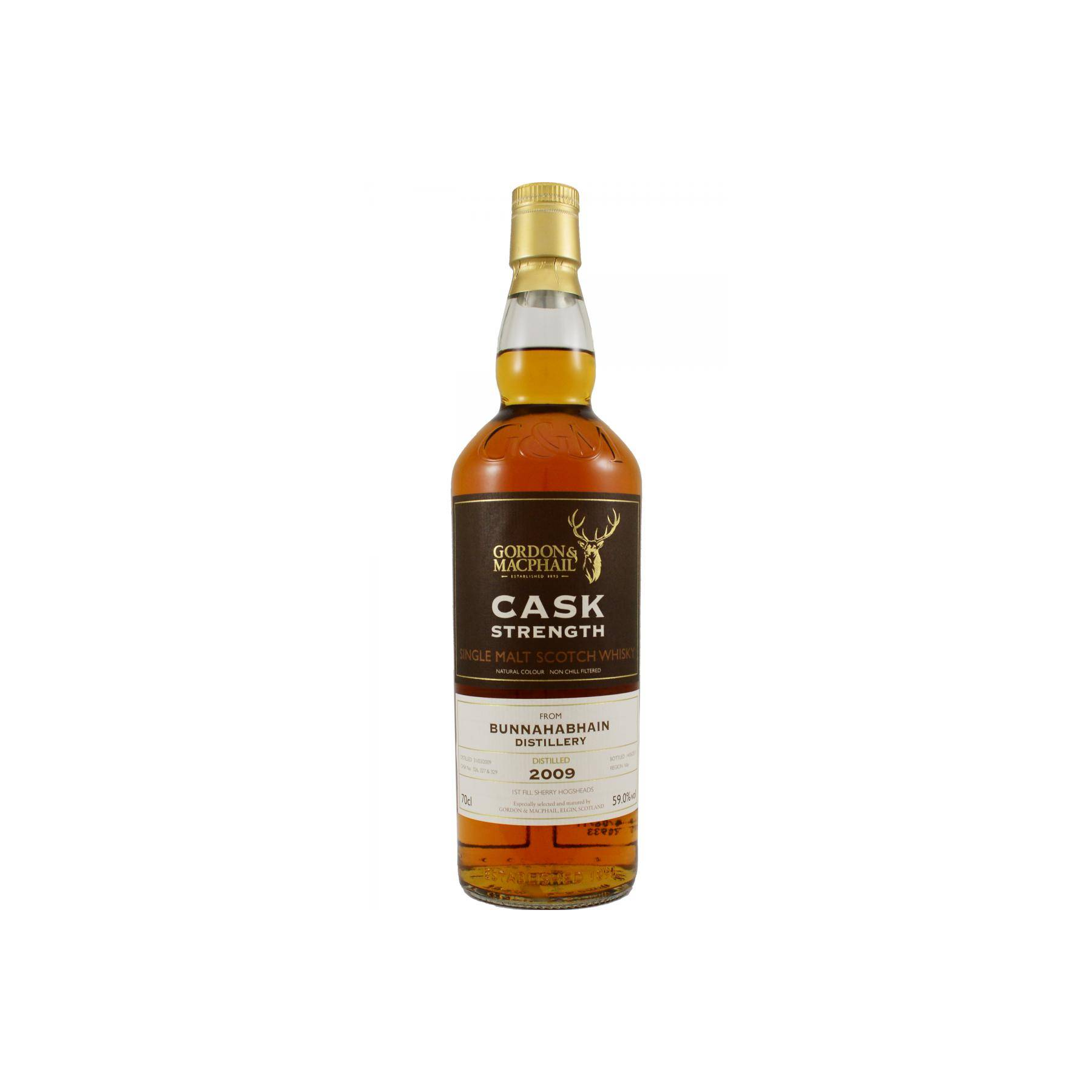 Bunnahabhain Cask Strength Collection 2009 8 Years Single Malt Whisky