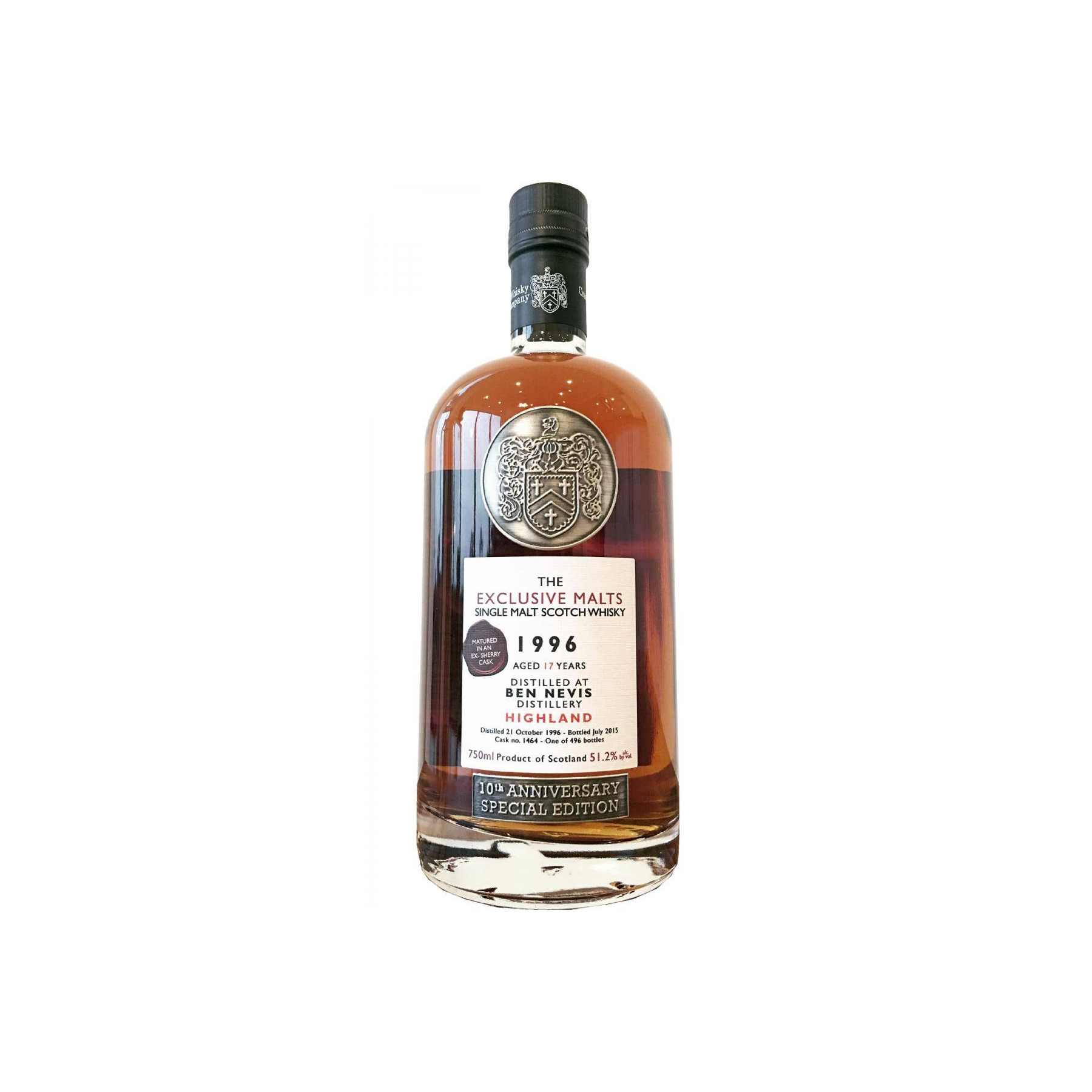 Ben Nevis 1996 17 Years Single Malt Whisky