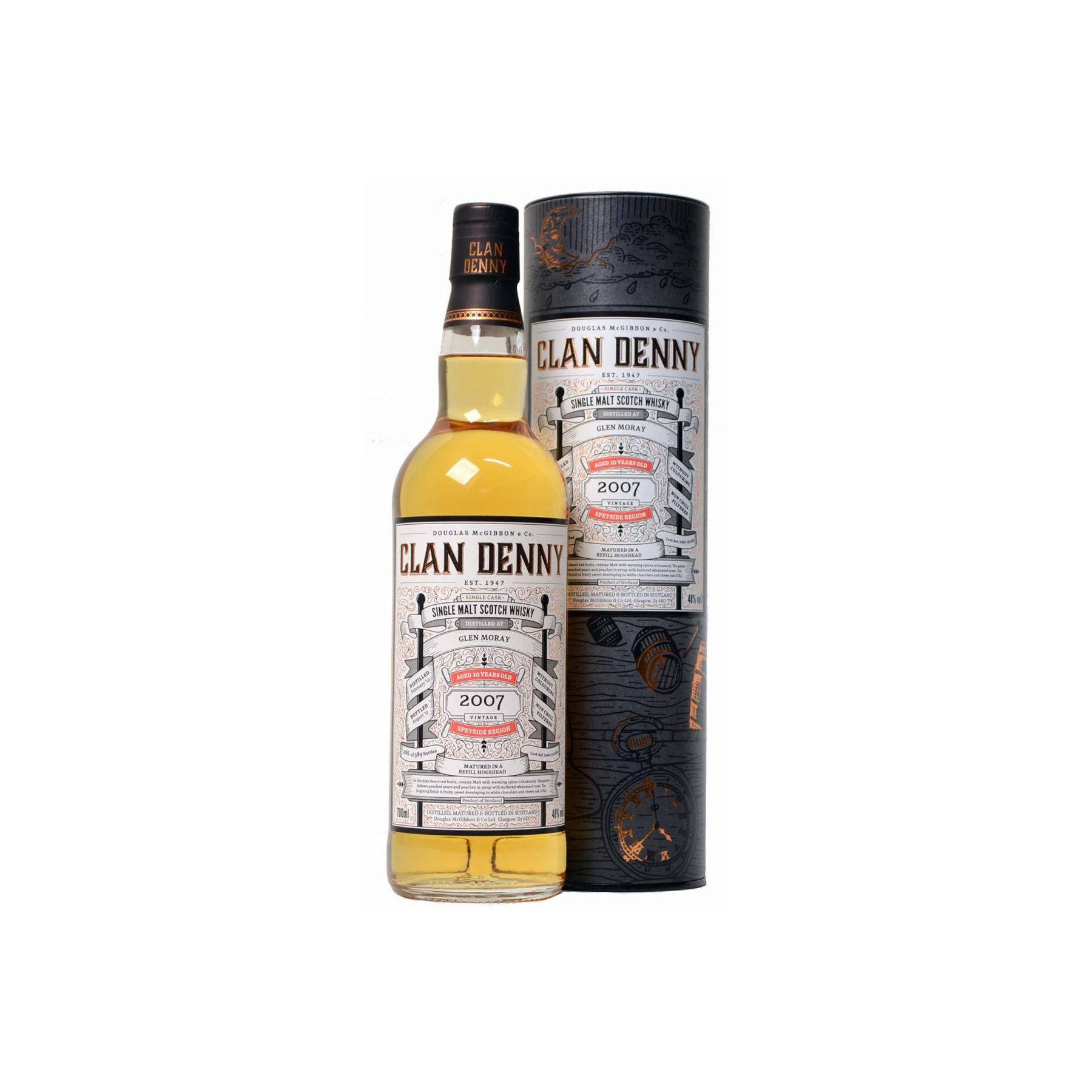 Glen Moray 2007 10 Years Single Malt Whisky 2