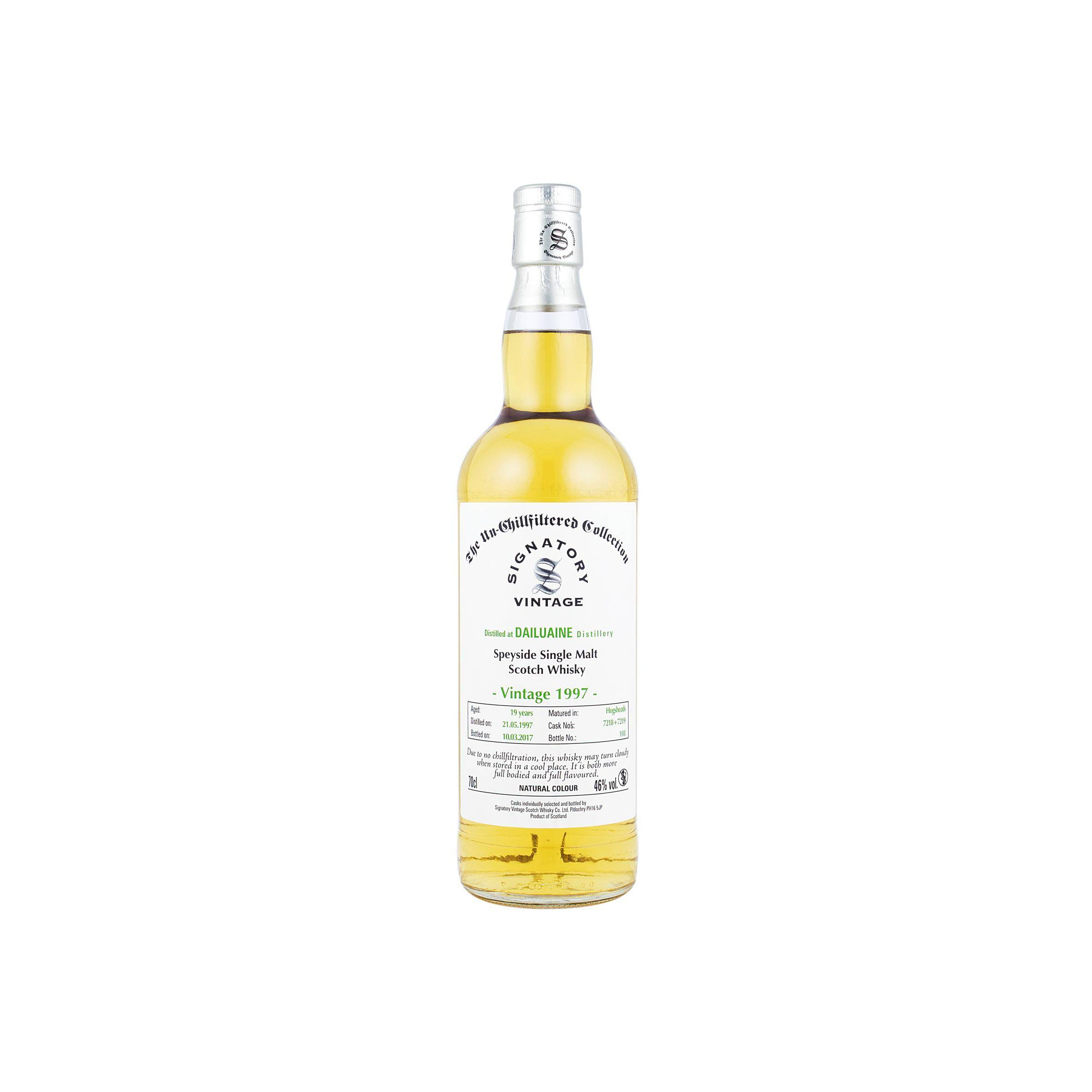 Dailuaine The Un-Chillfiltered Collection 1997 19 Years Single Malt Whisky