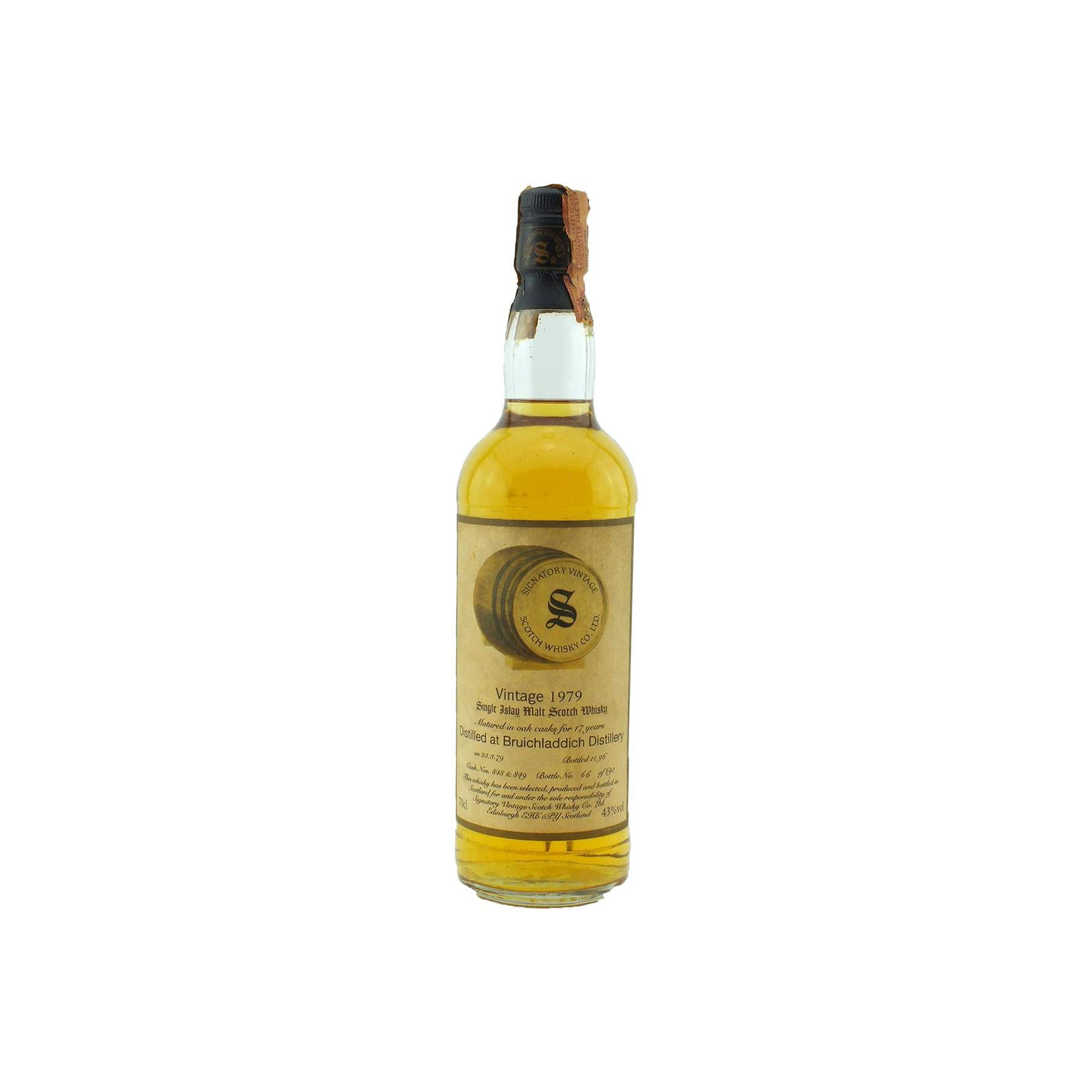 Bruichladdich Vintage Collection 1979 17 Years Single Malt Whisky