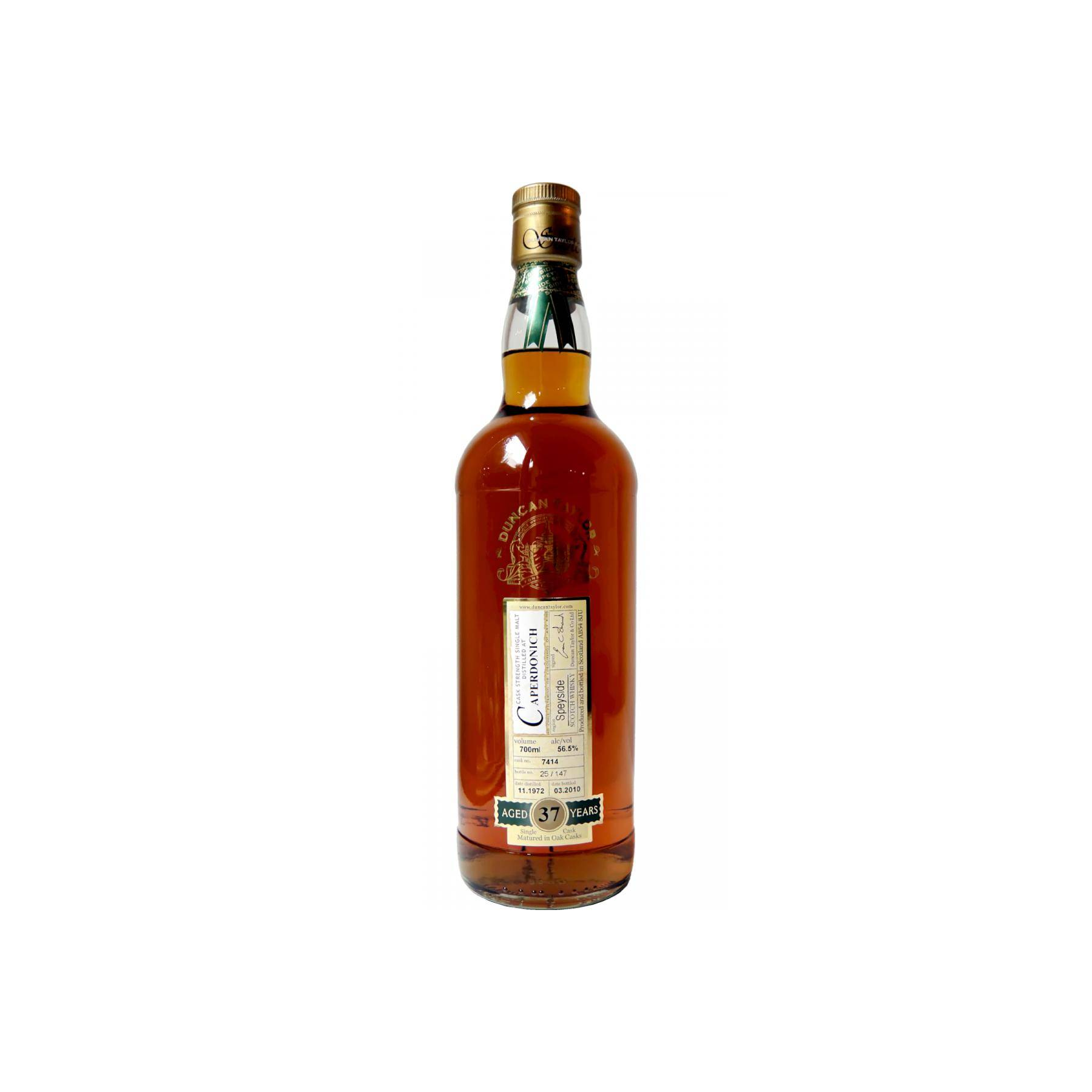 Caperdonich Rare Auld 1972 37 Years Single Malt Whisky