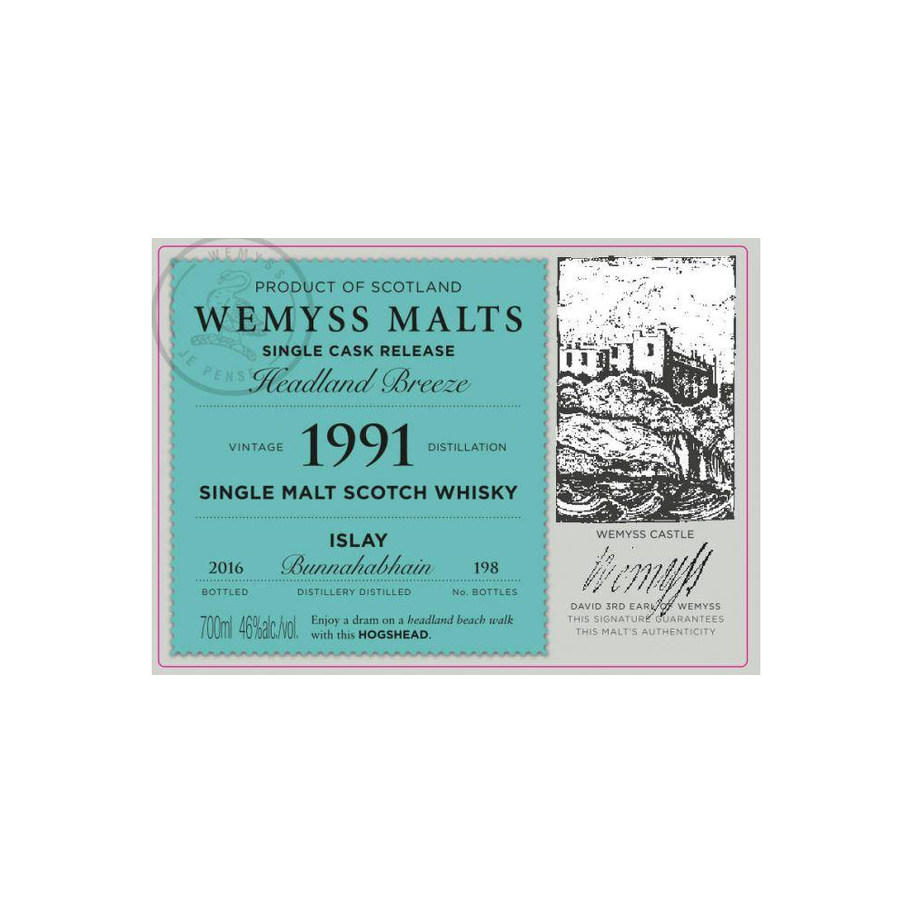 Bunnahabhain 1991 25 Years Single Malt Whisky 2