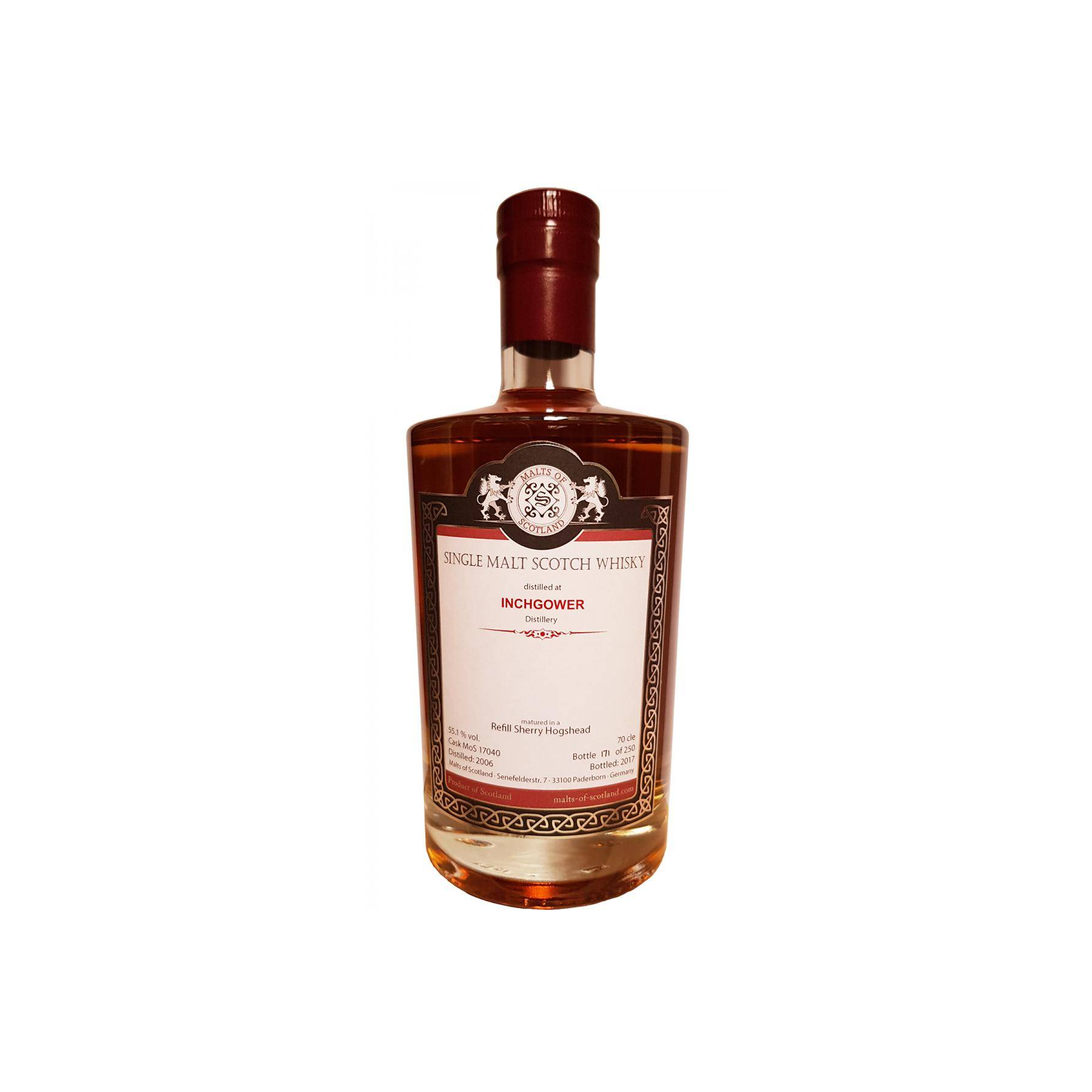Inchgower 2006 11 Years Single Malt Whisky