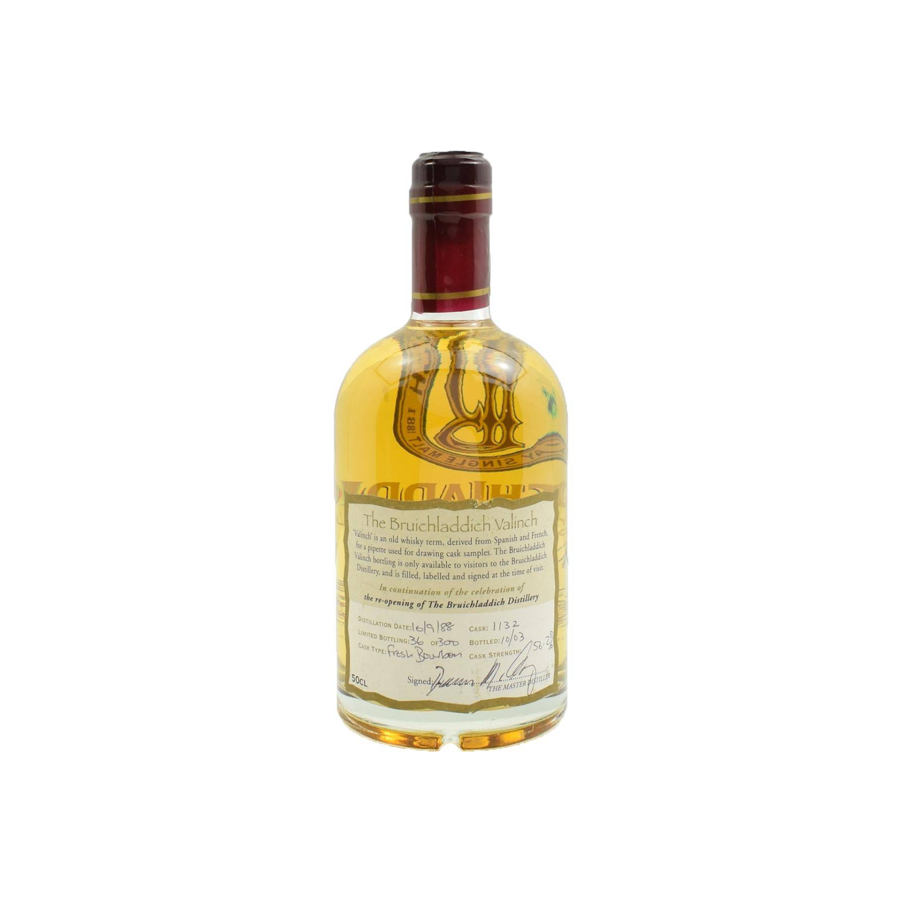 Bruichladdich 1988 15 Years Single Malt Whisky 2