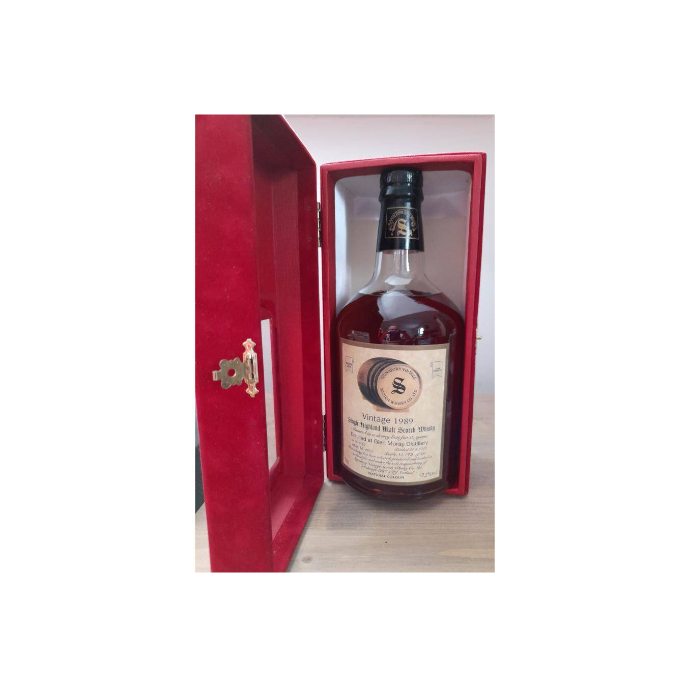 Glen Moray Vintage Collection - Dumpy 1989 12 Years Single Malt Whisky 2