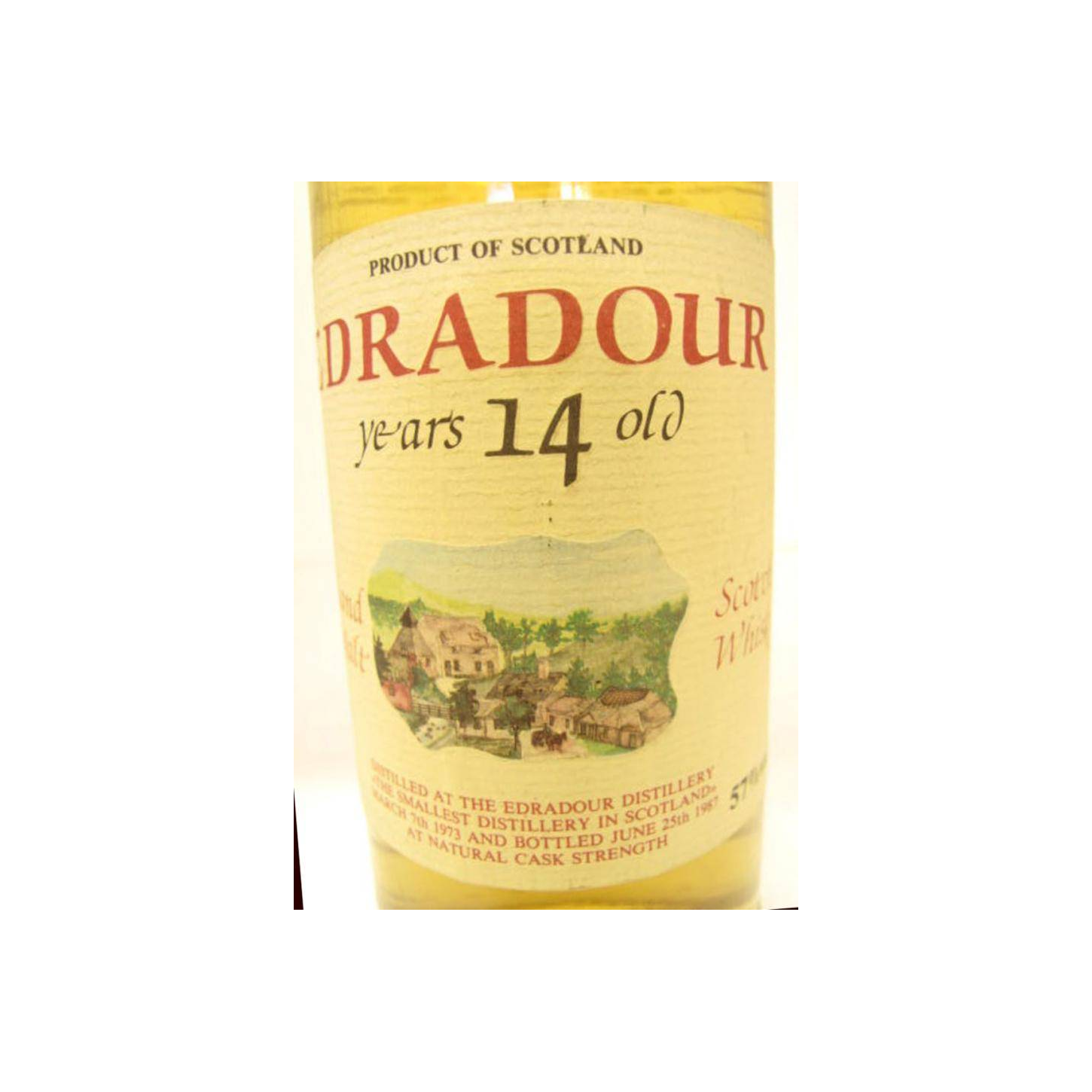 Edradour 1973 14 Years Single Malt Whisky