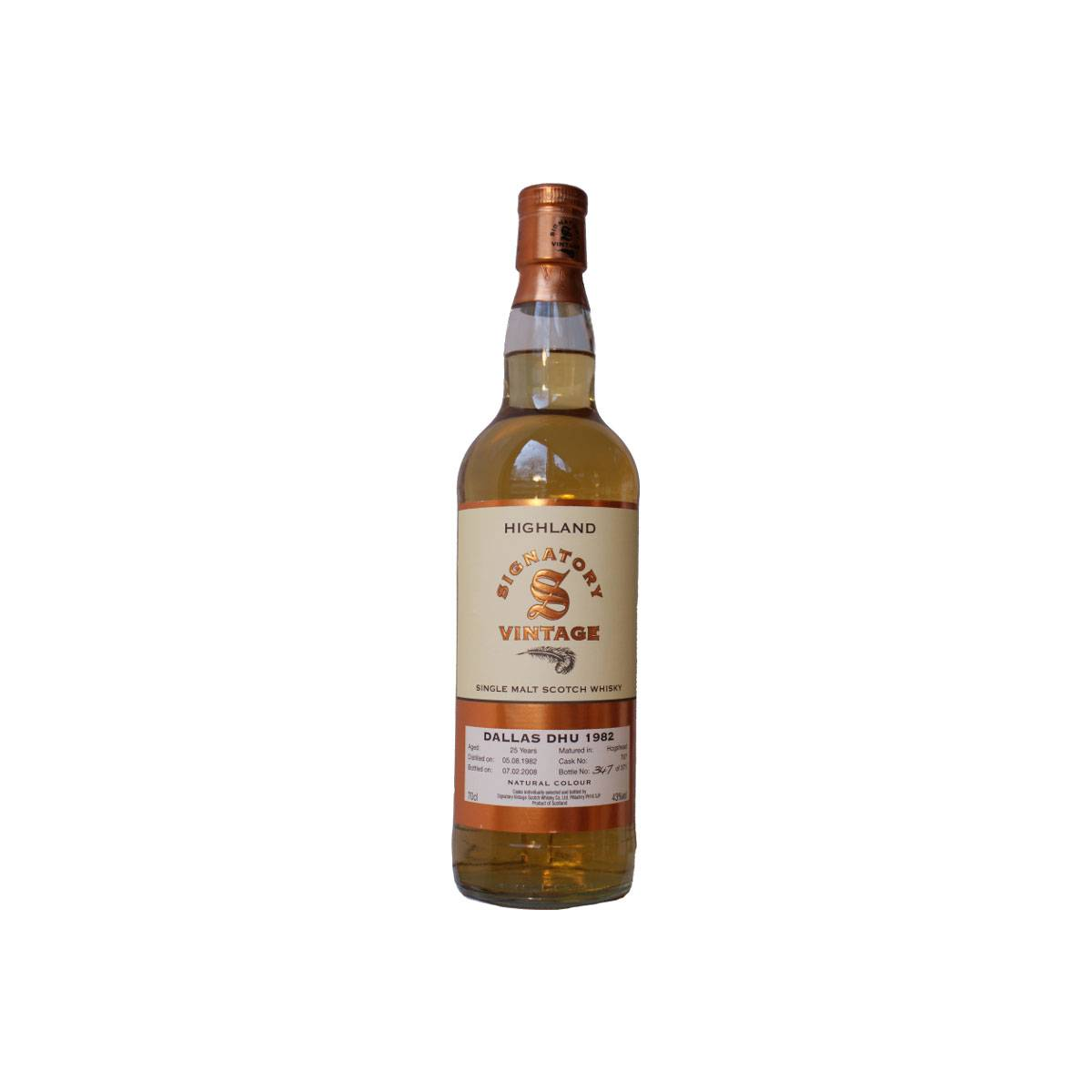 Dallas Dhu Vintage Collection 1982 25 Years Single Malt Whisky