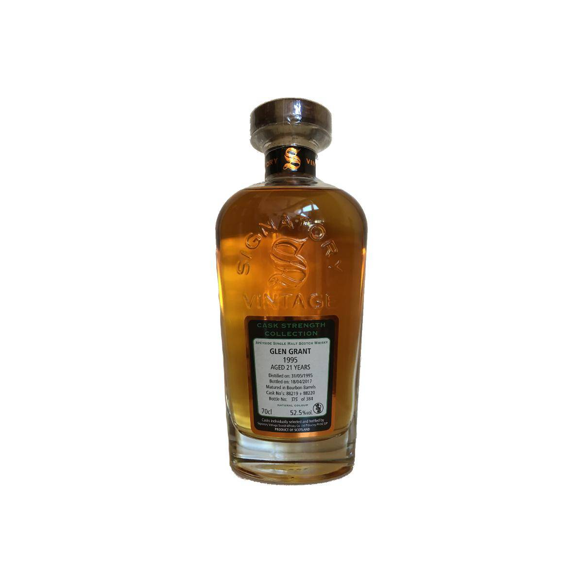 Glen Grant Cask Strength Collection 1995 21 Years Single Malt Whisky