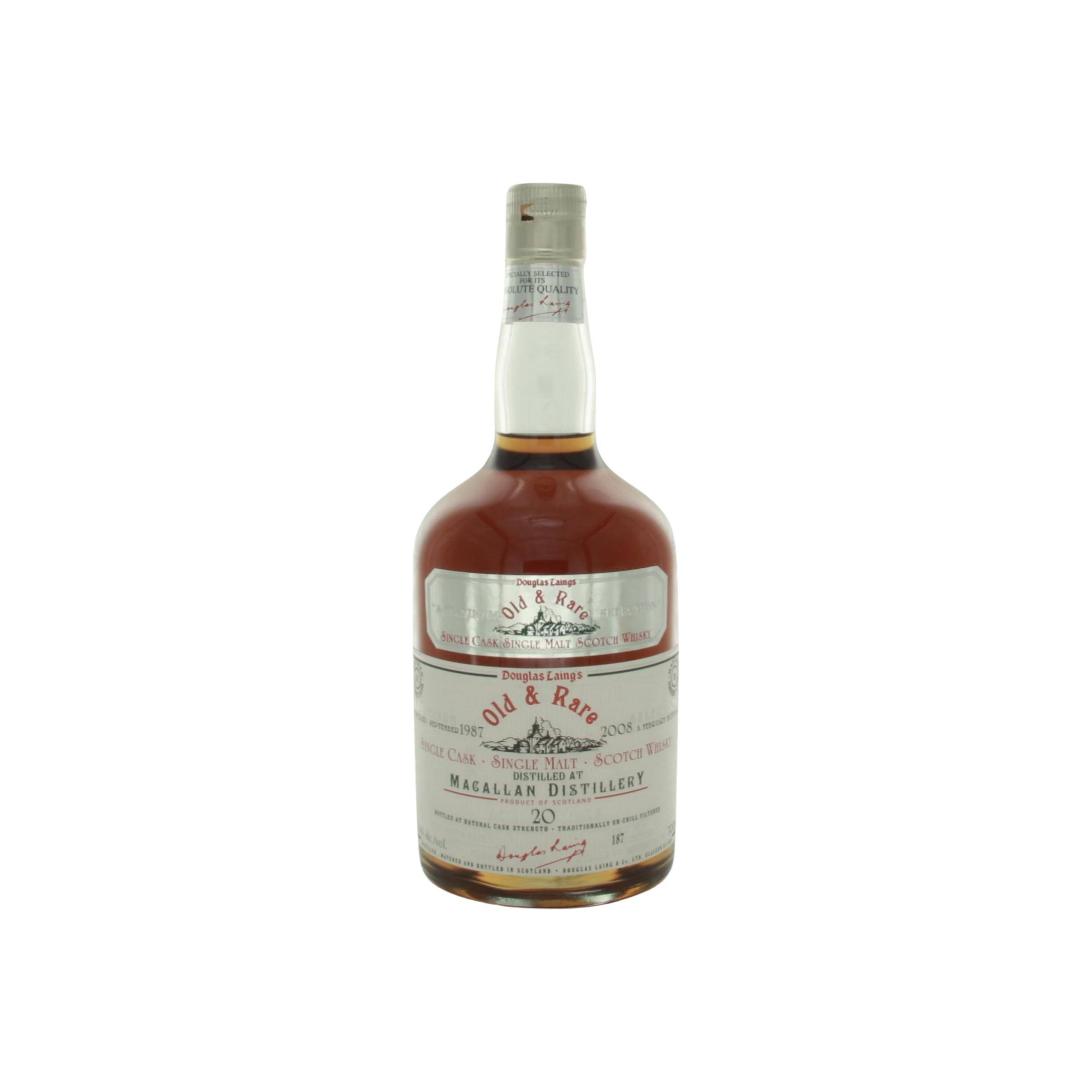 The Macallan 1987 20 Years Single Malt Whisky