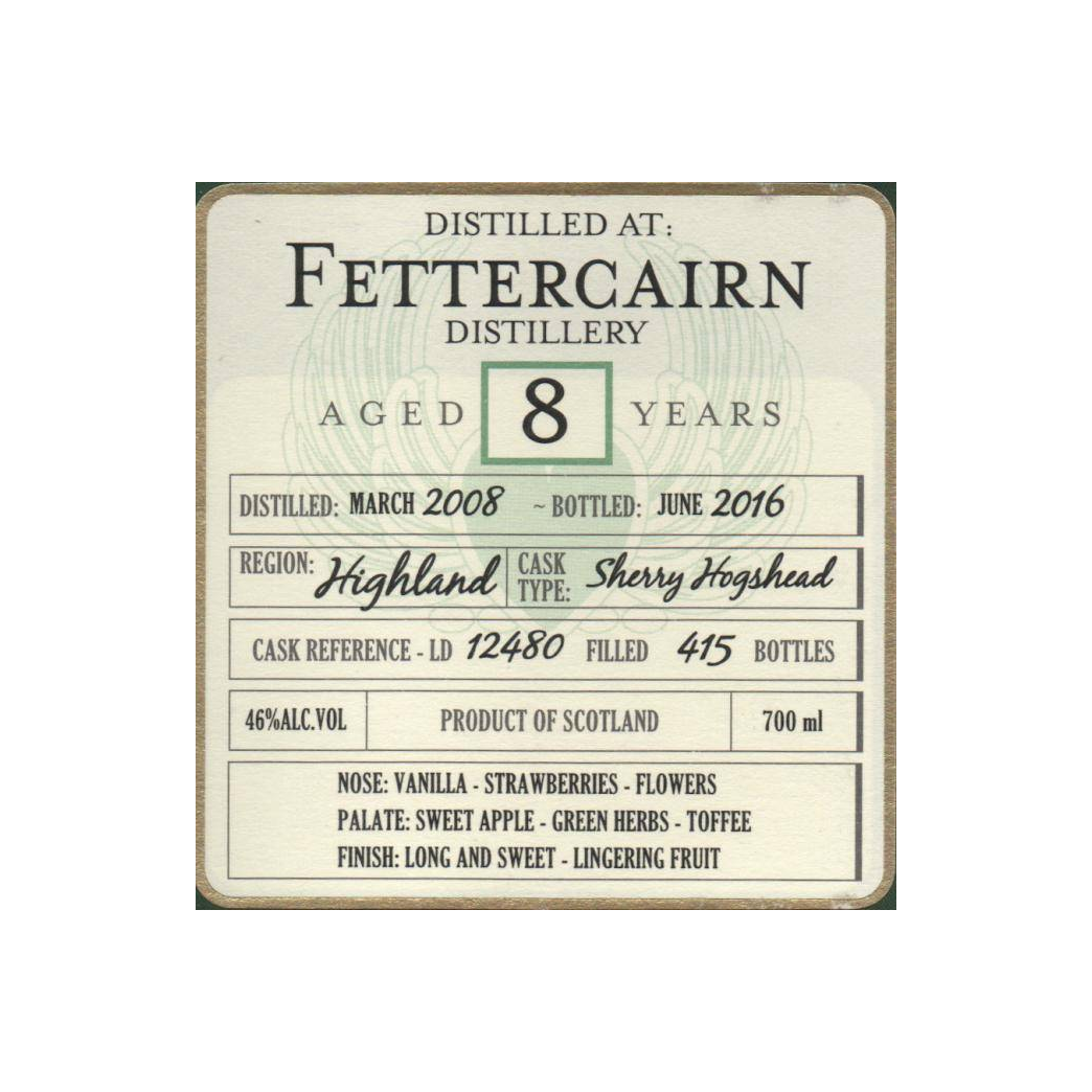 Fettercairn 2008 8 Years Single Malt Whisky 2