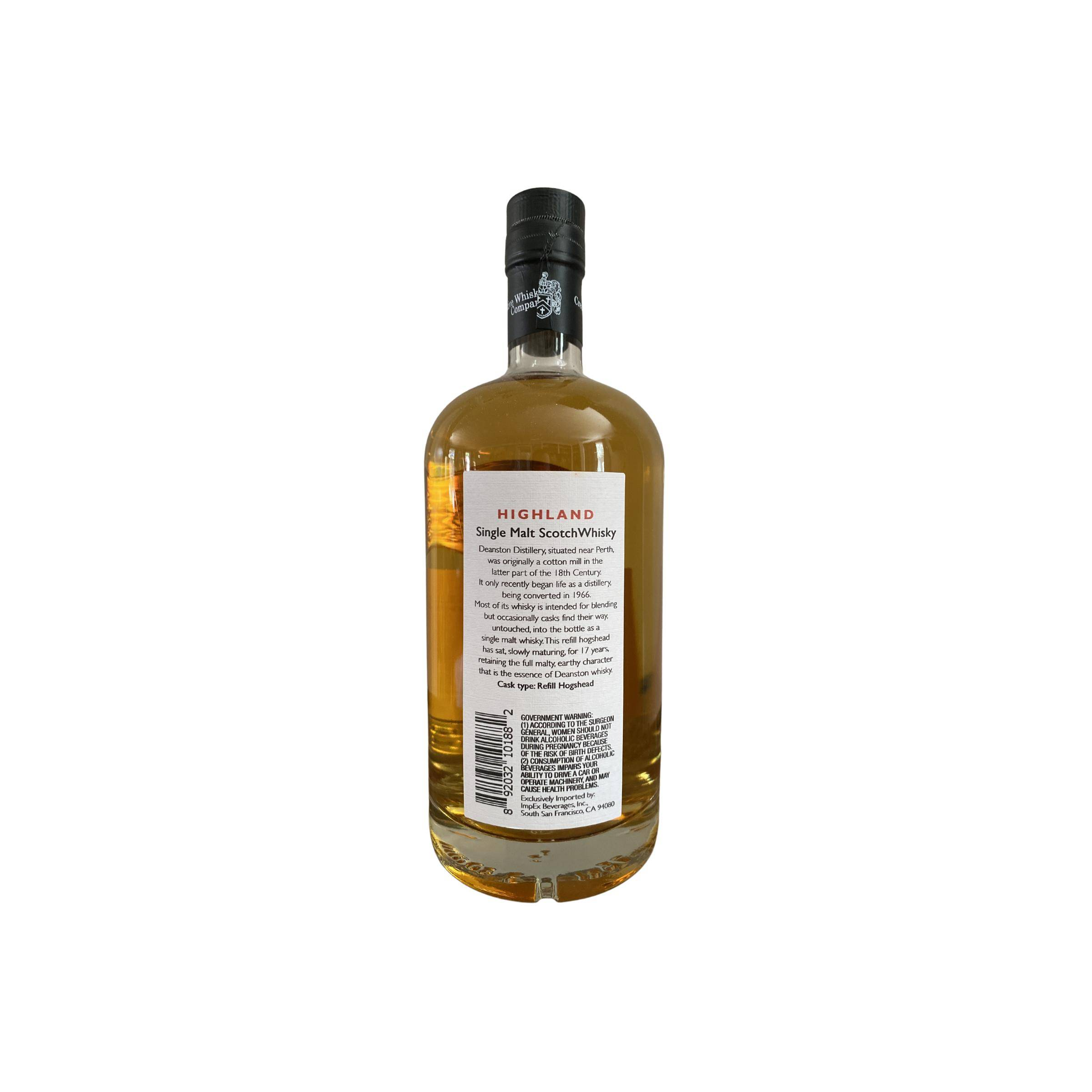 Deanston 1997 17 Years Single Malt Whisky 2